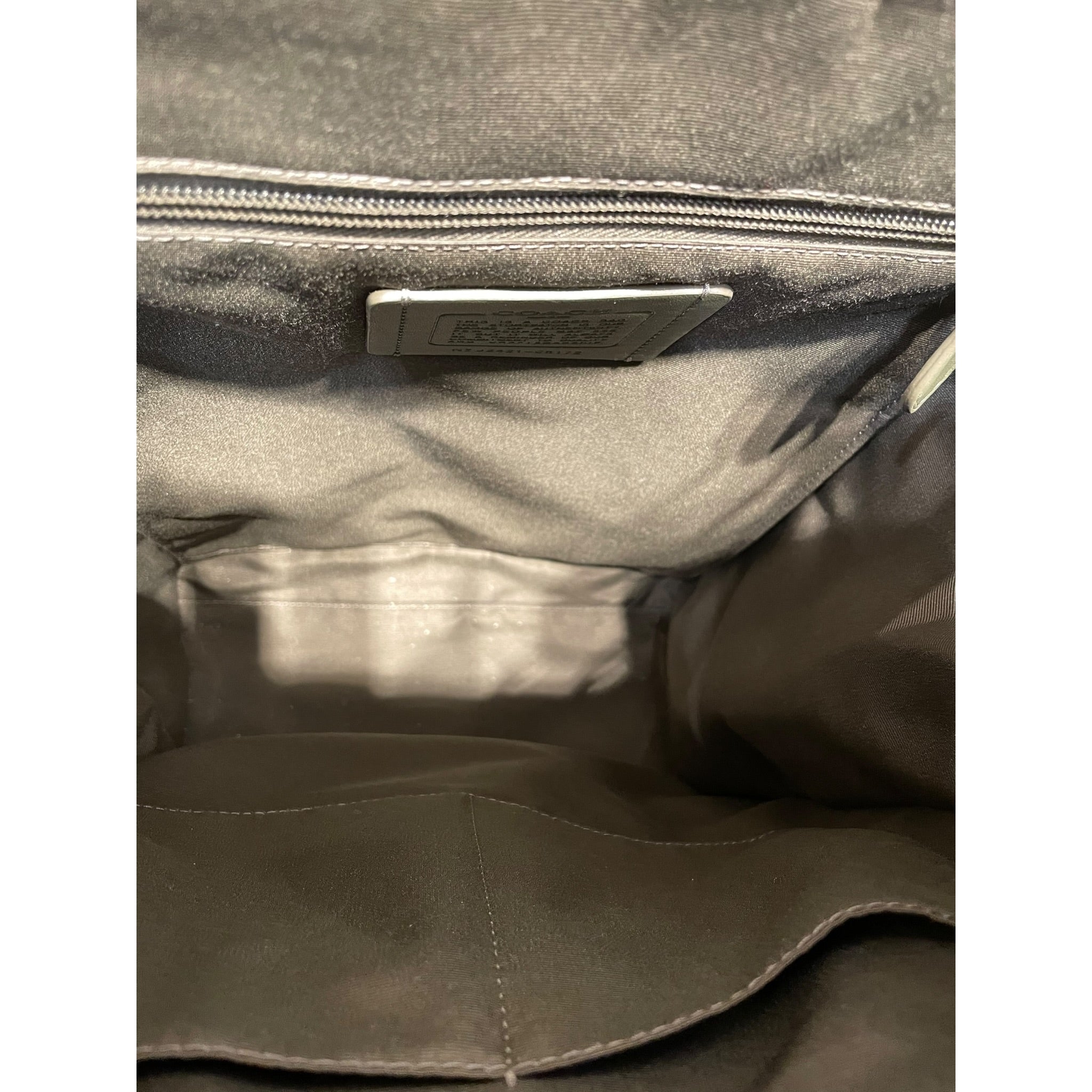 COACH/Backpack/Monogram/Leather/GRN/backpack view 2