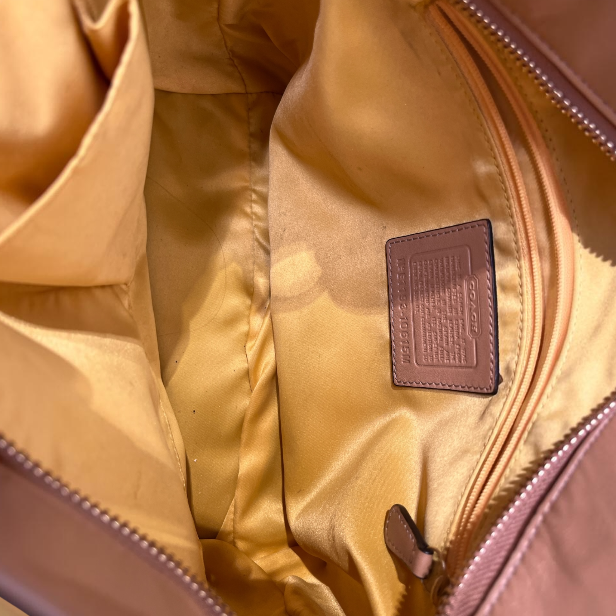 COACH/Hand Bag/Leather/BEG/Coach Carly Bag view 3