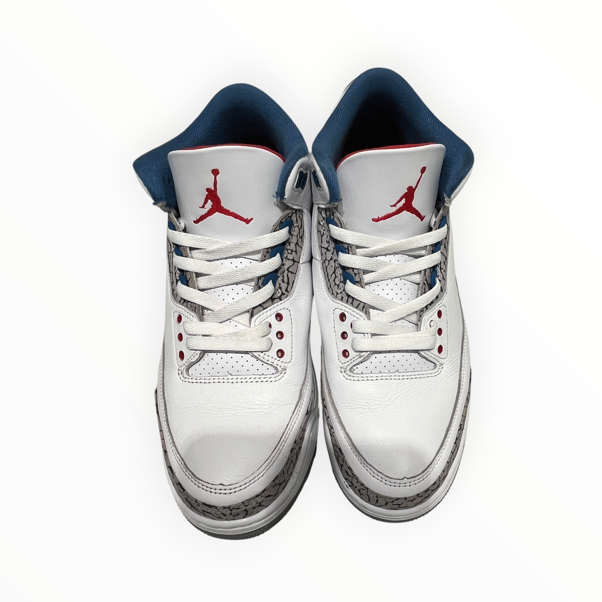 NIKE/Hi-Sneakers/US 11/Border/Leather/BLU/Air Jordan 3 Retro True Blue view 4