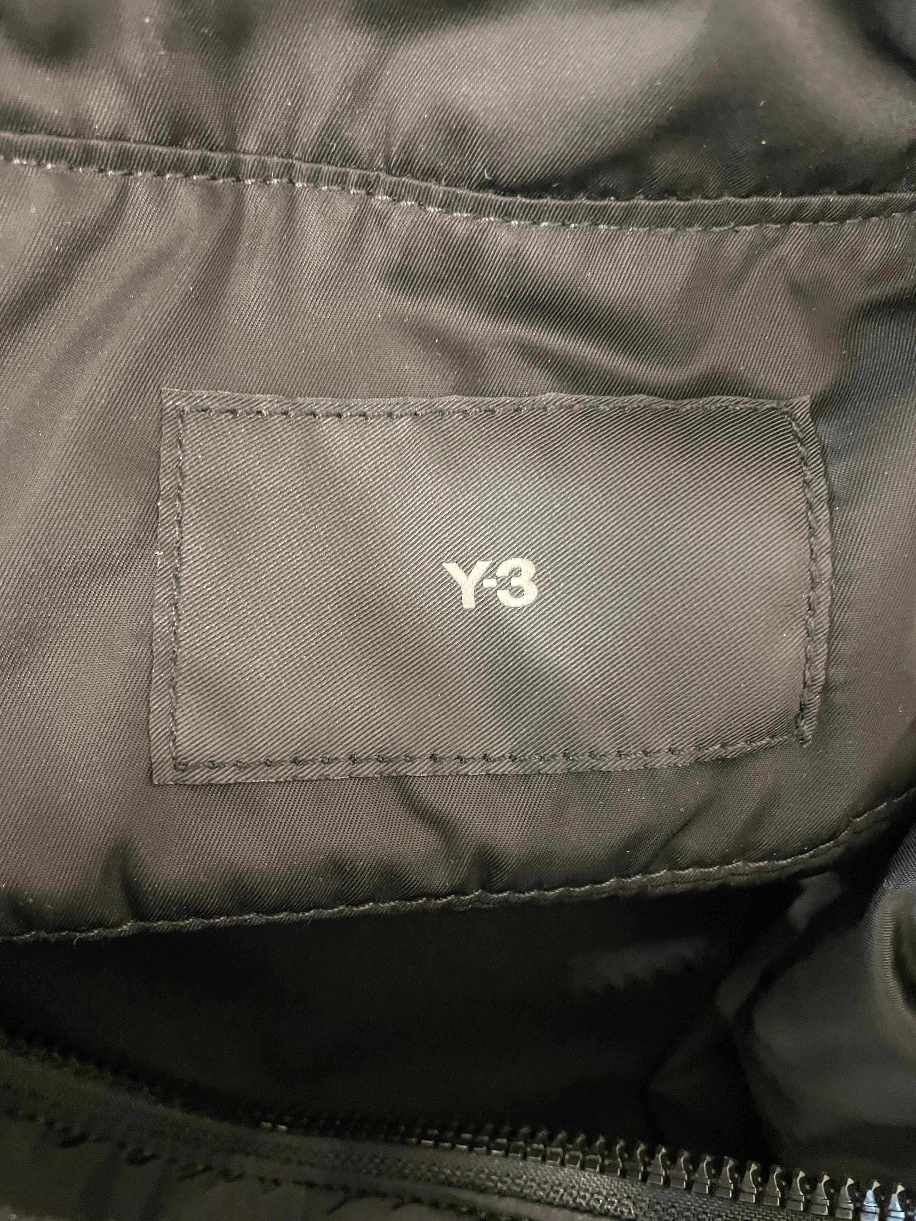 Y-3/Tote Bag/Nylon/BLK/utility tote view 3