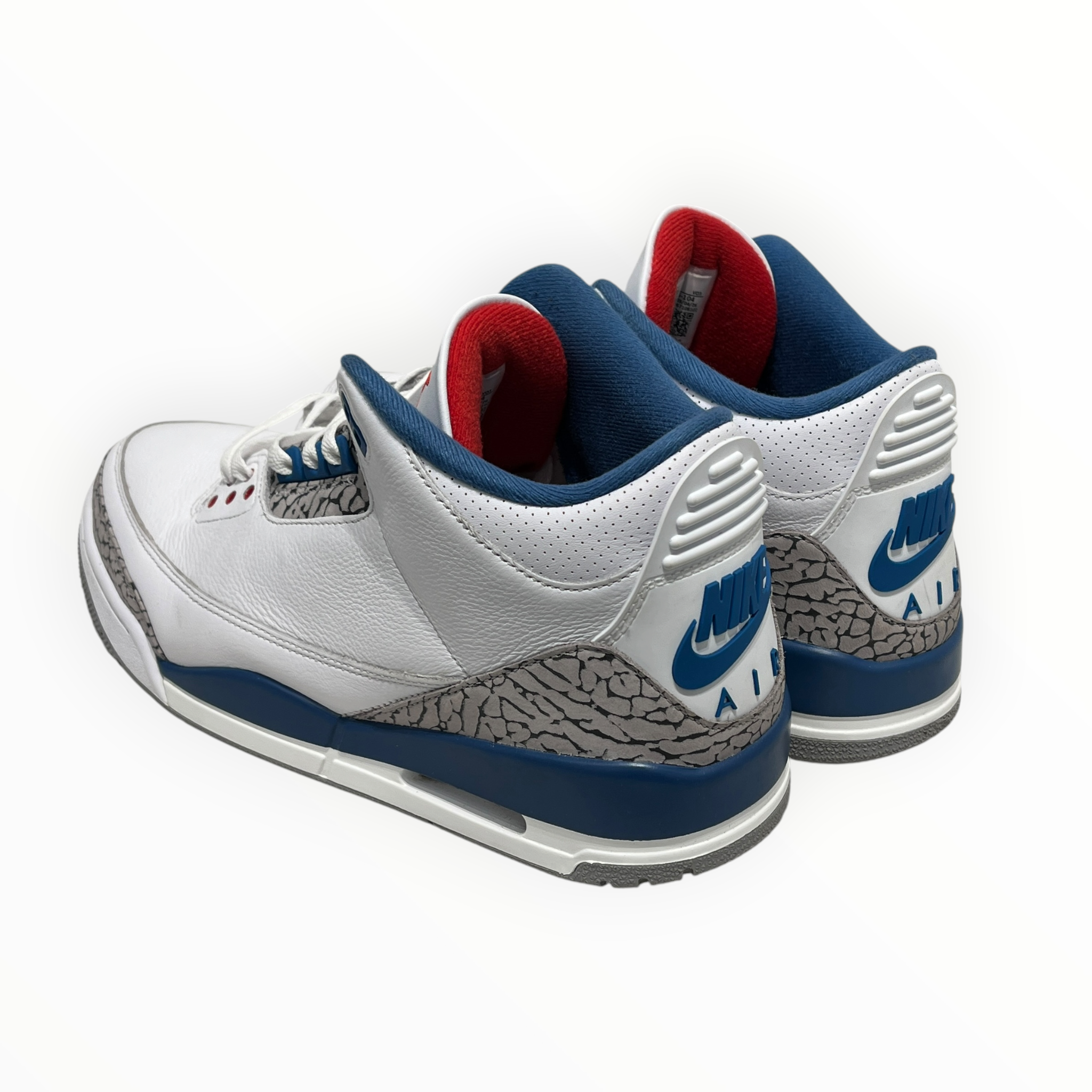 NIKE/Hi-Sneakers/US 11/Border/Leather/BLU/Air Jordan 3 Retro True Blue view 2