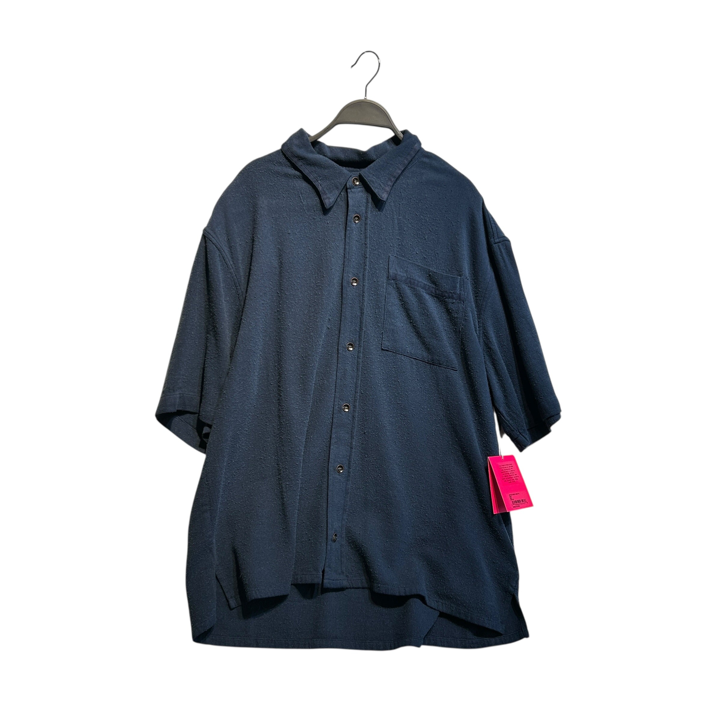 The Elder Statesman/SS Shirt/M/Cotton/NVY/JUPITER BOXY SHIRT view 1