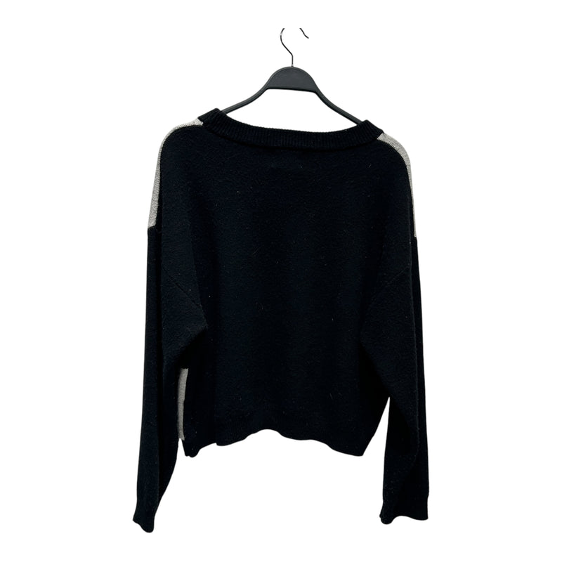 enfants riches deprimes/Sweater/XL/All Over Print/Wool/BLK/CHECKERED SWEATER