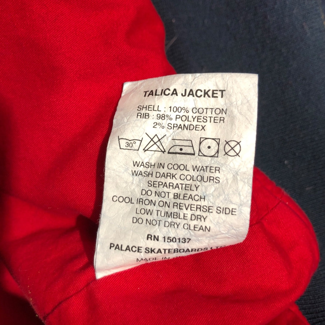 PALACE/Denim Jkt/M/Denim/IDG/No Collar/red stitch Talica view 4
