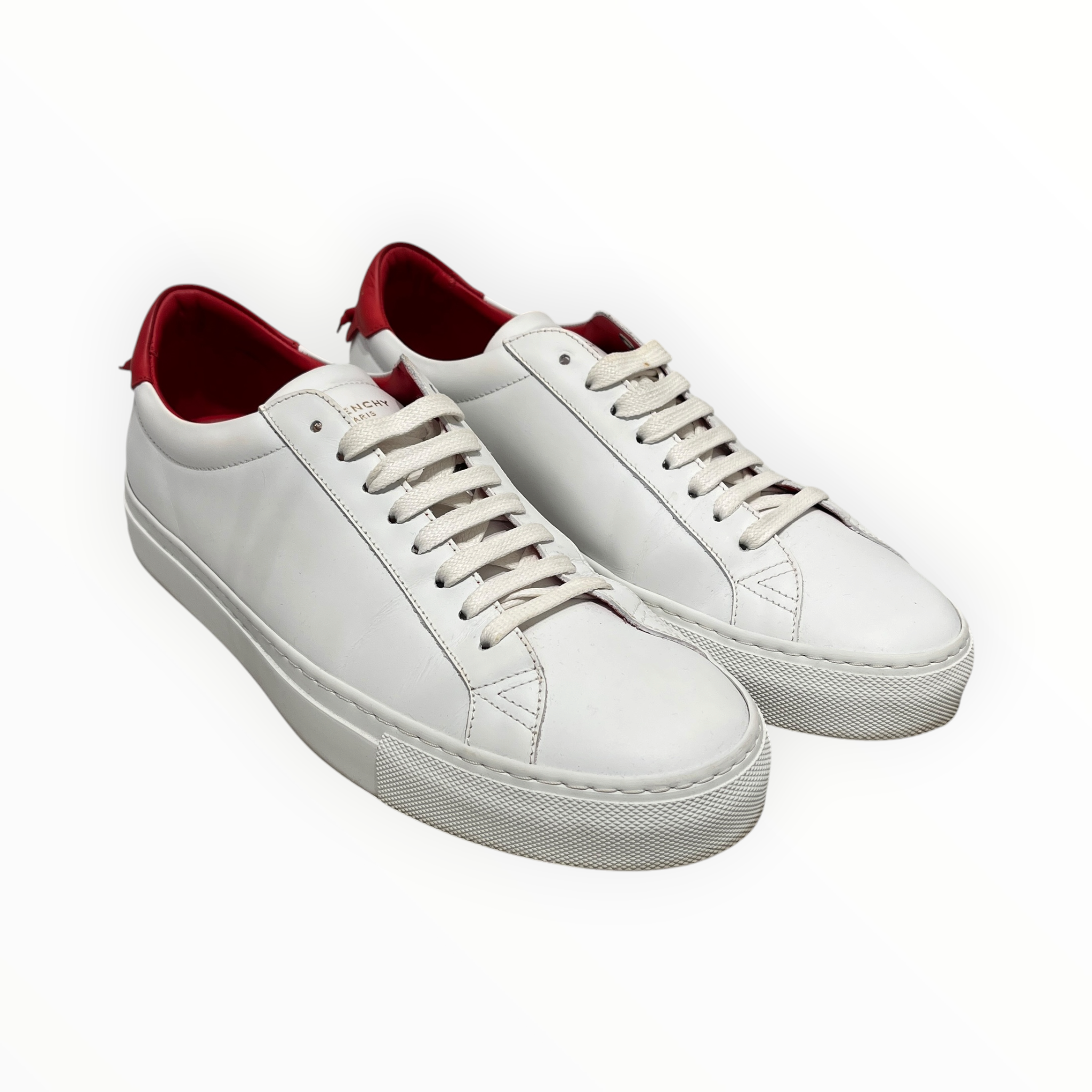 GIVENCHY/Low-Sneakers/EU 40/Leather/WHT/URBAN STREET LOW WHT/RED view 1