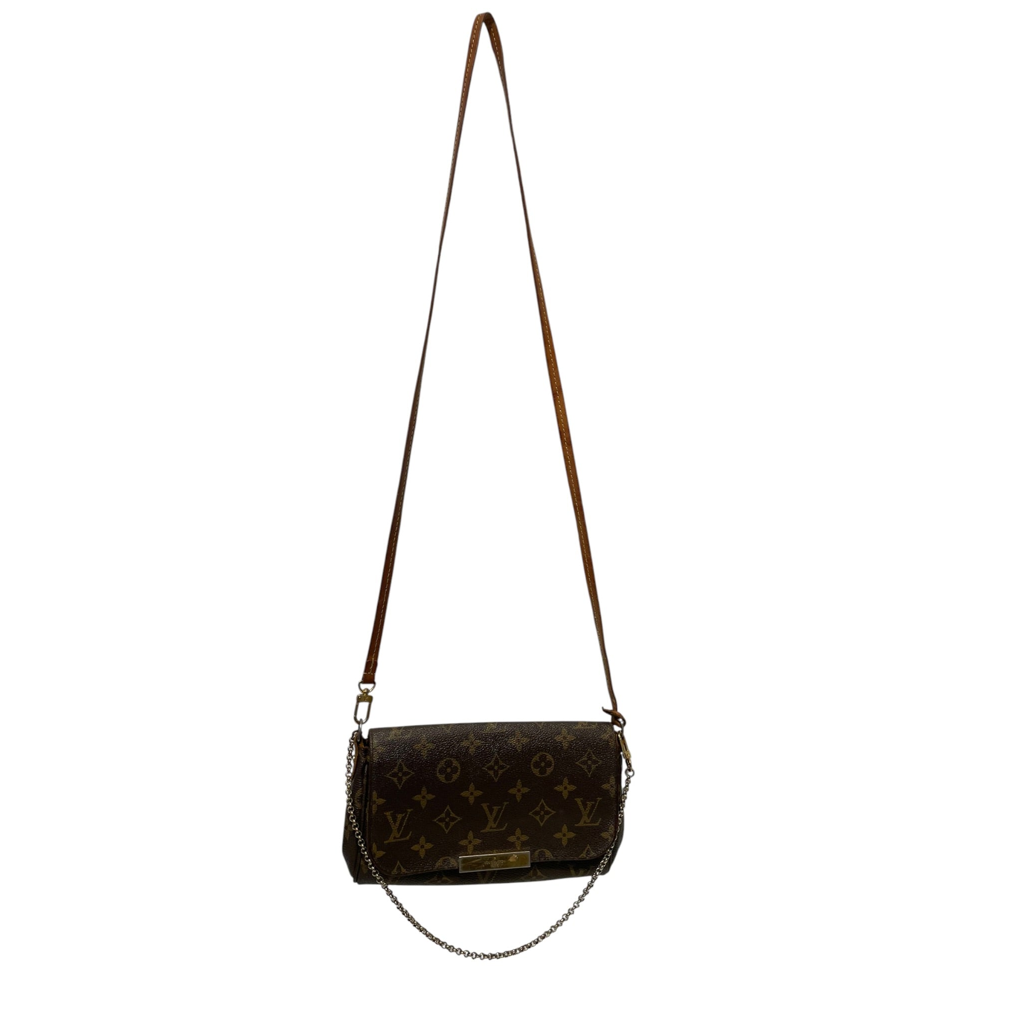 LOUIS VUITTON/Clutch Bag/Monogram/Leather/BRW/clutch bag view 1
