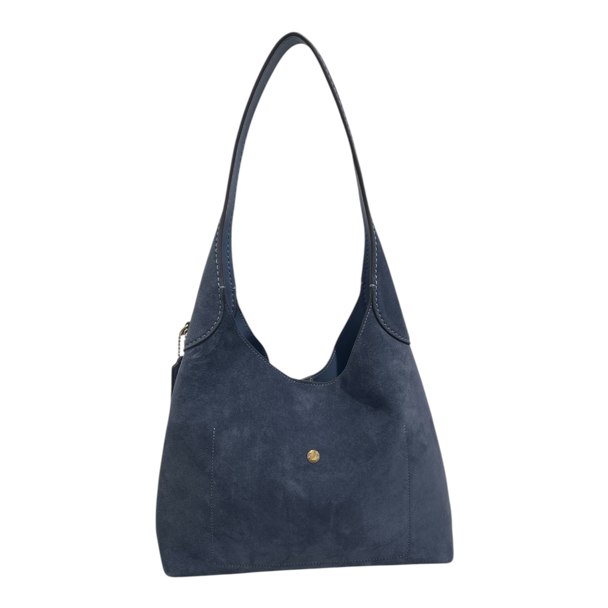 COACH/Tote Bag/Suede/BLU/BROOKLYN SHOULDER 28 view 2