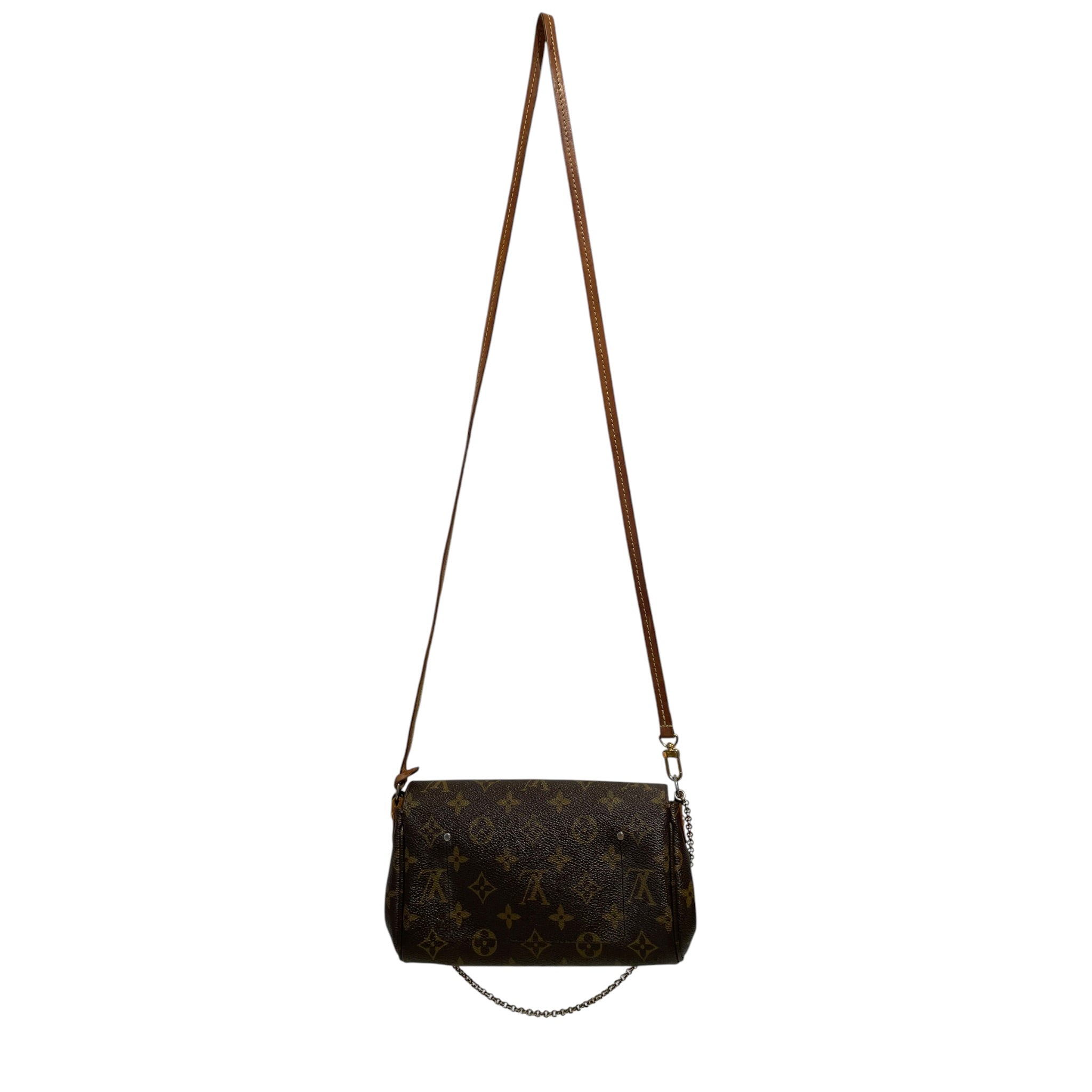 LOUIS VUITTON/Clutch Bag/Monogram/Leather/BRW/clutch bag view 2