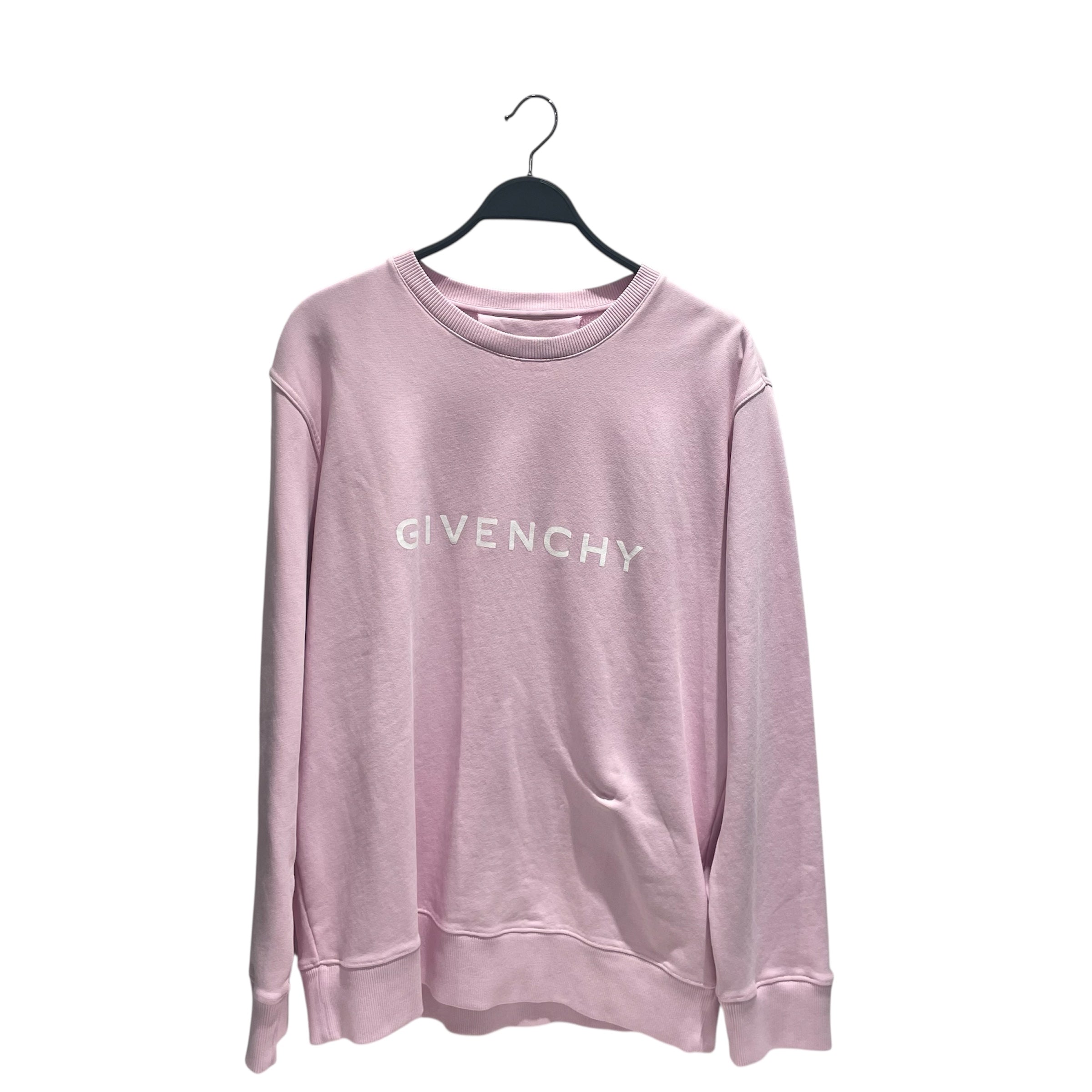 GIVENCHY/Sweatshirt/XL/Cotton/PNK/Givenchy Logo Sweatshirt view 1