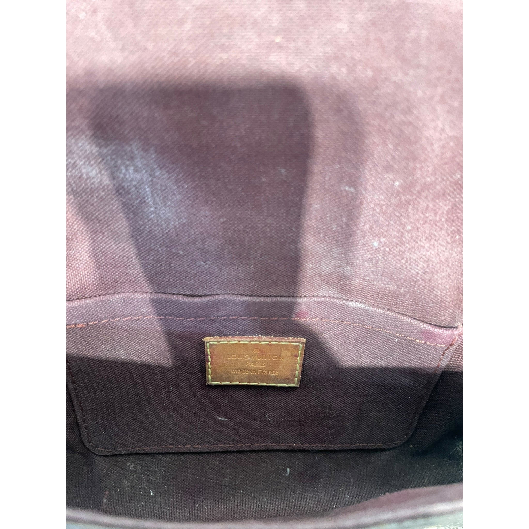 LOUIS VUITTON/Clutch Bag/Monogram/Leather/BRW/clutch bag view 3