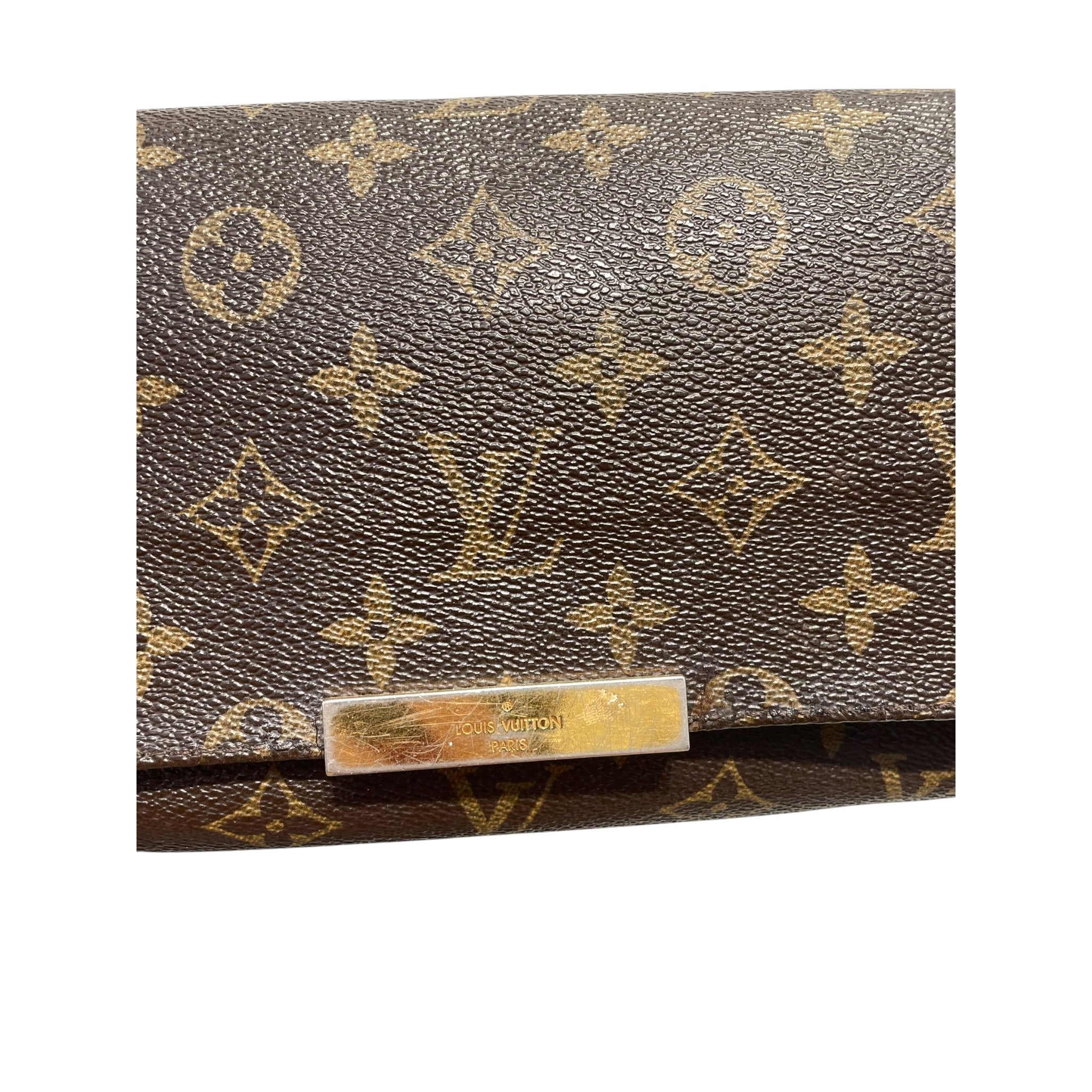 LOUIS VUITTON/Clutch Bag/Monogram/Leather/BRW/clutch bag view 5