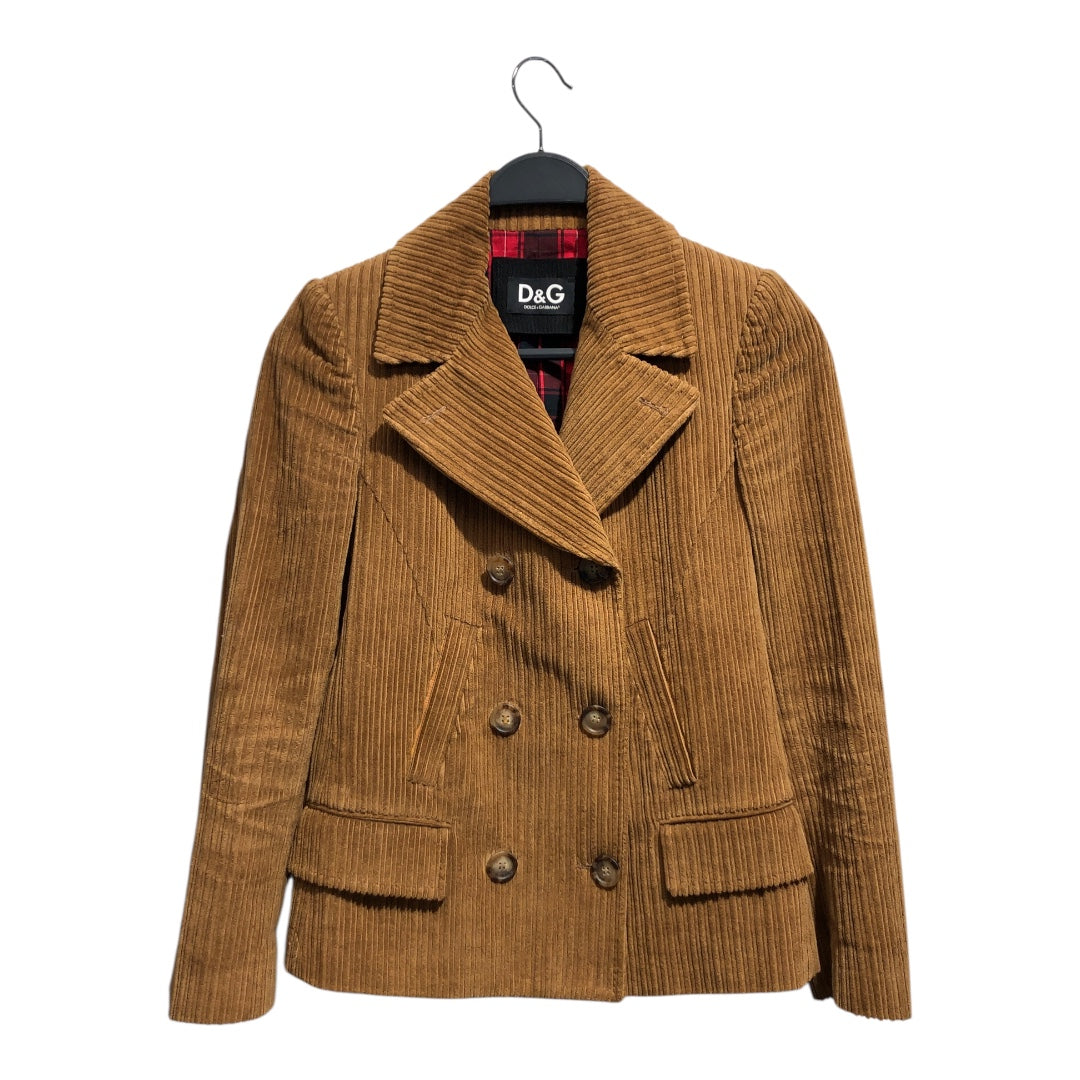DOLCE&GABBANA/Jacket/S/Corduroy/BEG/ view 1