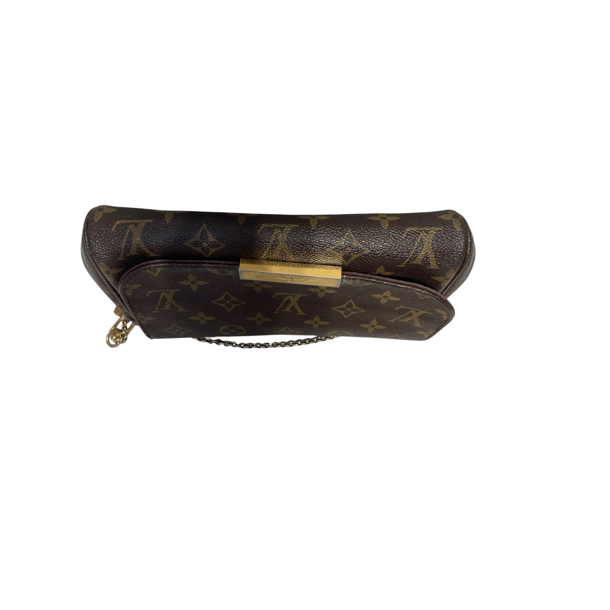 LOUIS VUITTON/Clutch Bag/Monogram/Leather/BRW/clutch bag view 4