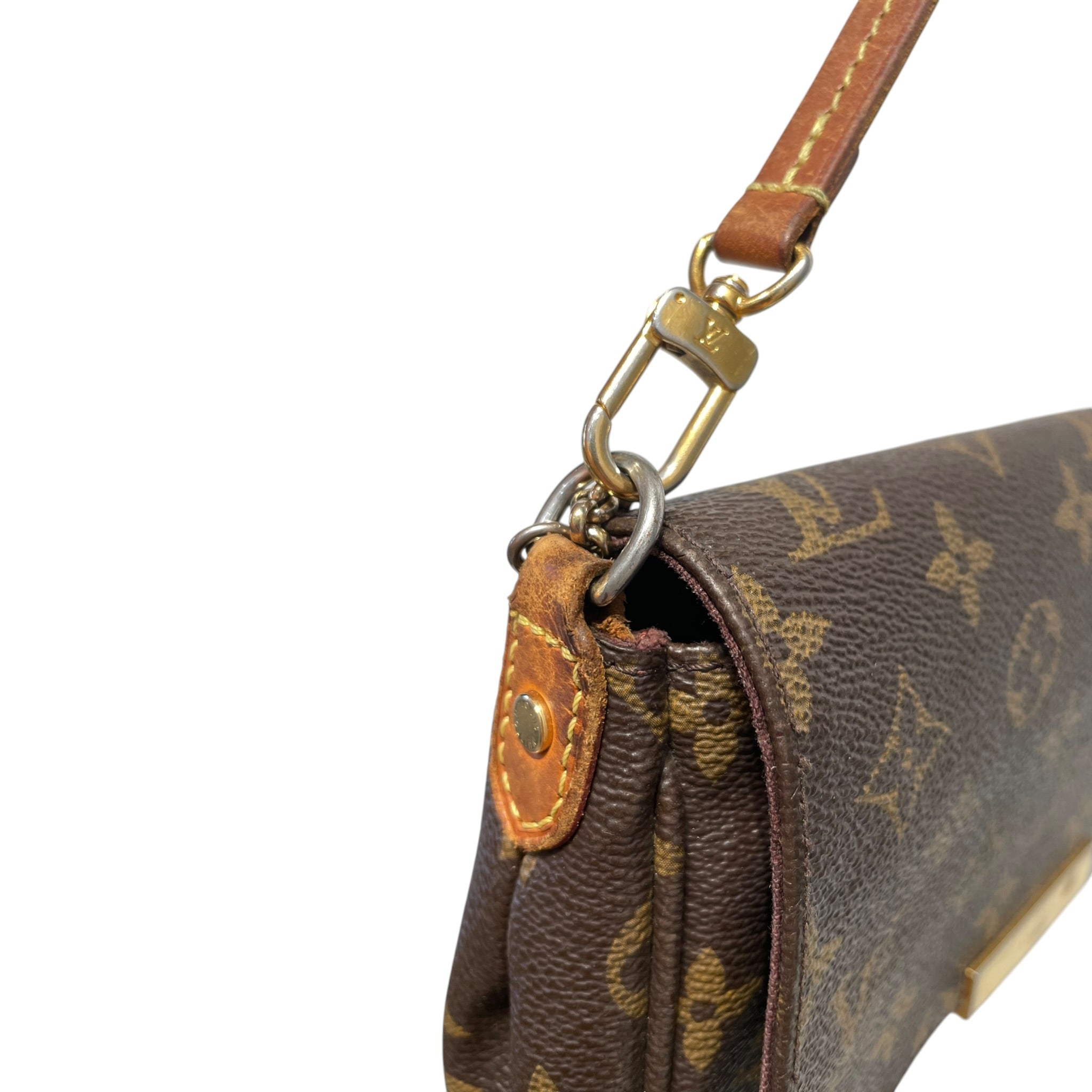 LOUIS VUITTON/Clutch Bag/Monogram/Leather/BRW/clutch bag view 6