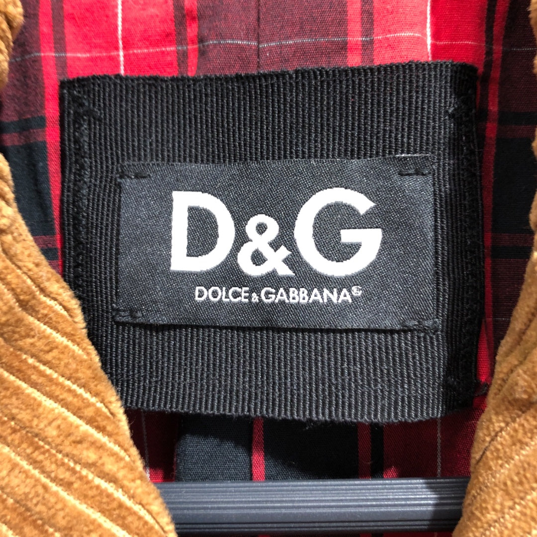 DOLCE&GABBANA/Jacket/S/Corduroy/BEG/ view 3