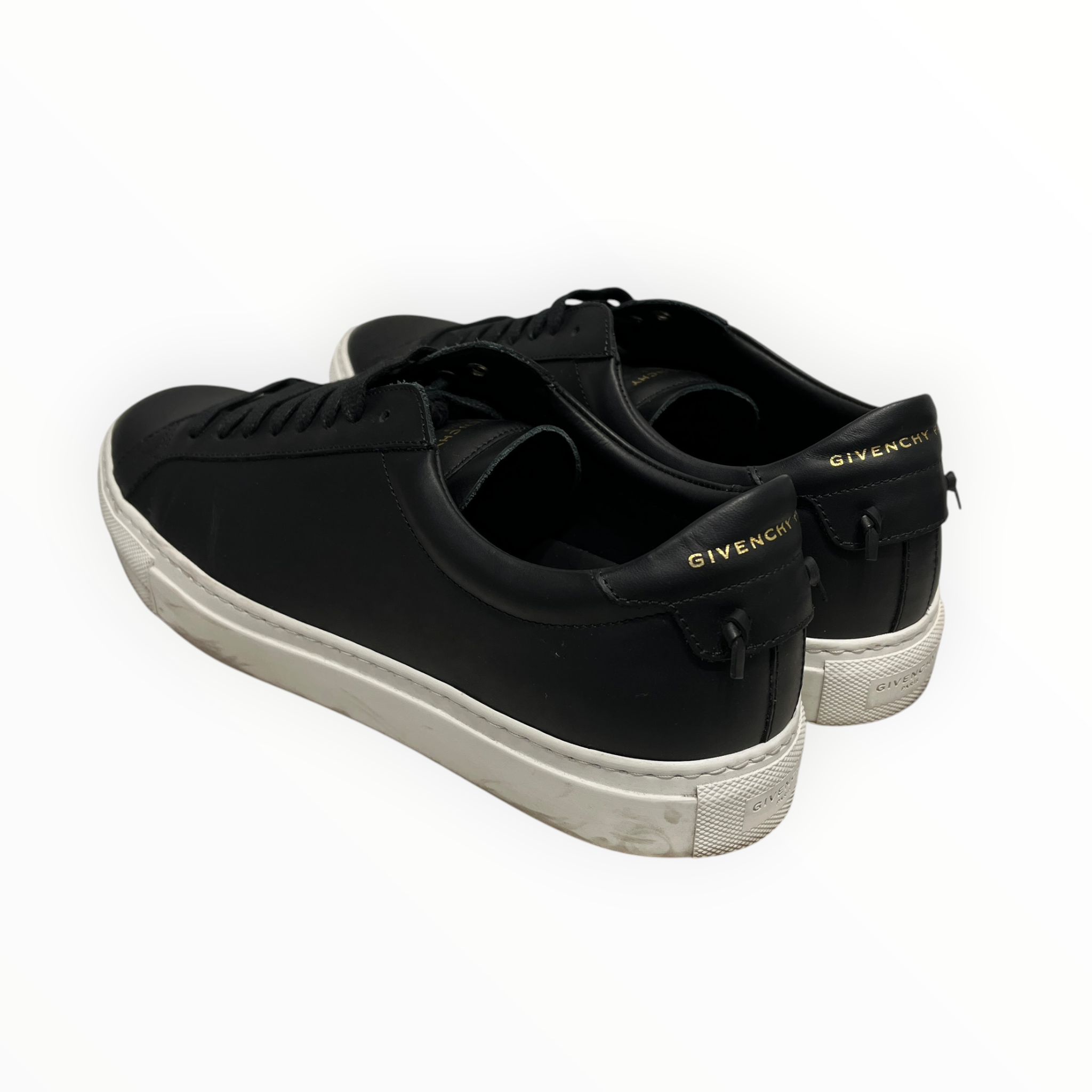 GIVENCHY/Low-Sneakers/EU 40/Leather/BLK/URBAN STREET LOW BLK view 2