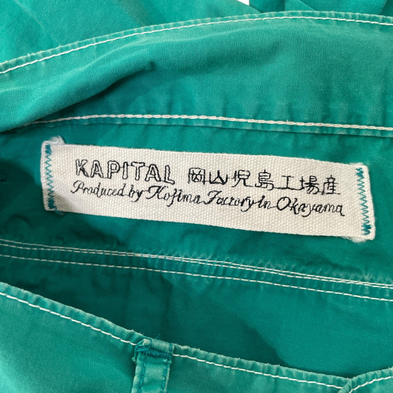 KAPITAL/Shorts/M/Cotton/BLU/teal shorts