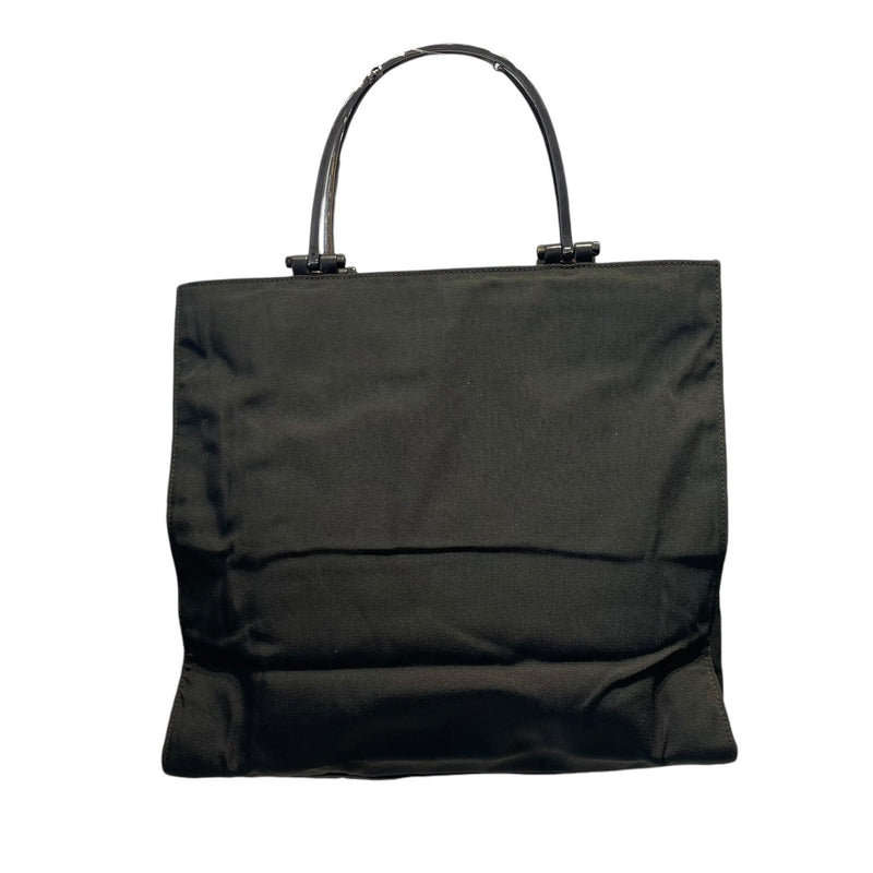 GUCCI/Tote Bag/Nylon/BLK/NYLON METAL HANDLE TOTE – 2nd STREET USA