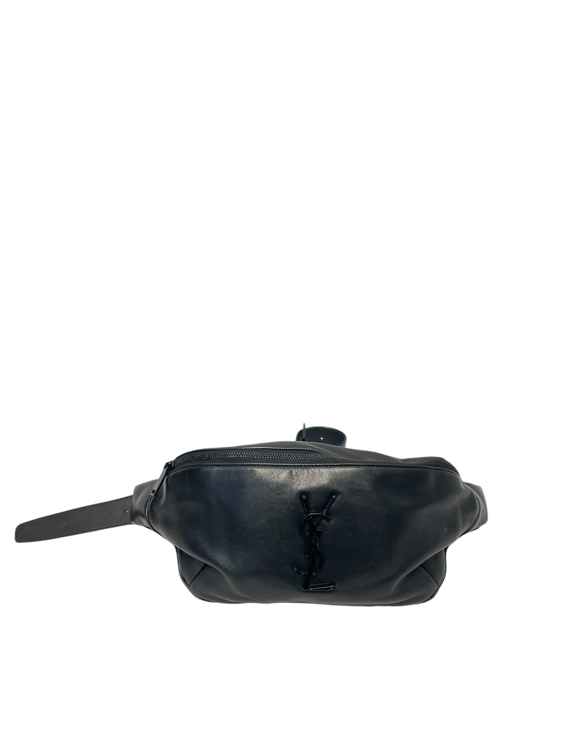 SAINT LAURENT/Fanny Pack/Leather/BLK/PLB590076 1021 view 1