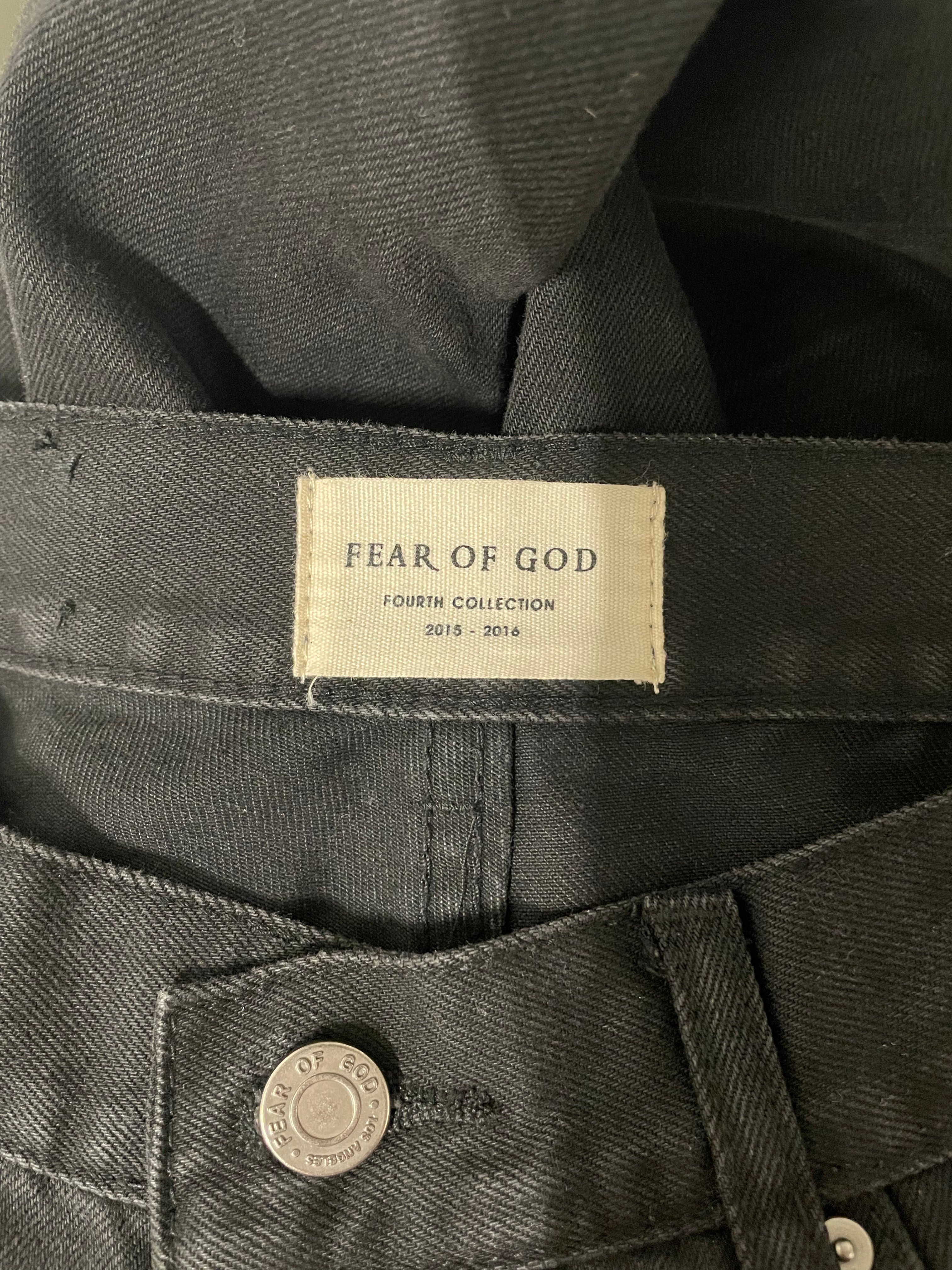 FEAR OF GOD/Skinny Pants/30/Denim/BLK/ view 3