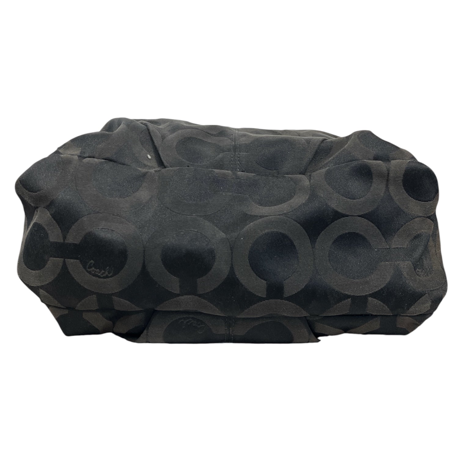 COACH/Hand Bag/Monogram/BLK/signature op art bag view 3