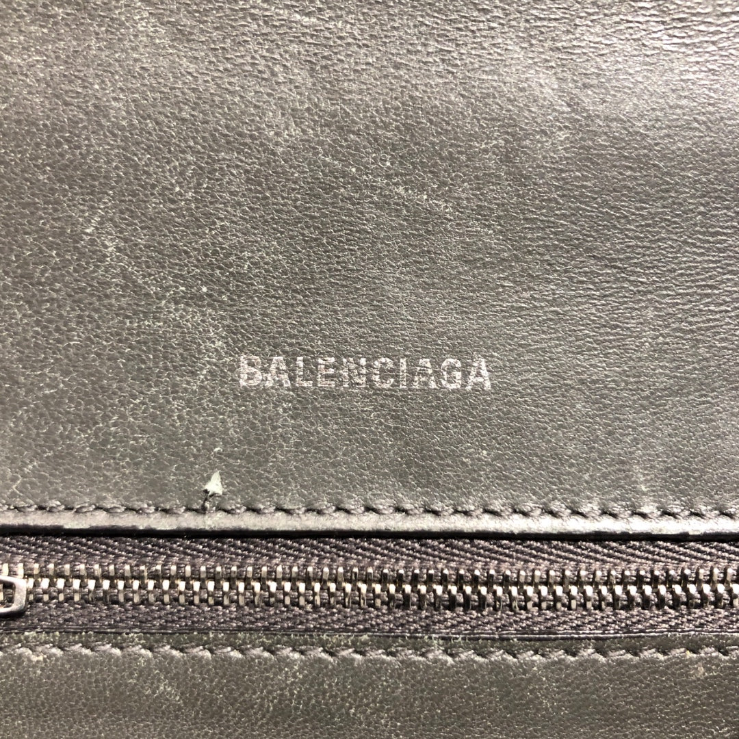 BALENCIAGA/Hand Bag/All Over Print/Leather/BLK/ view 4