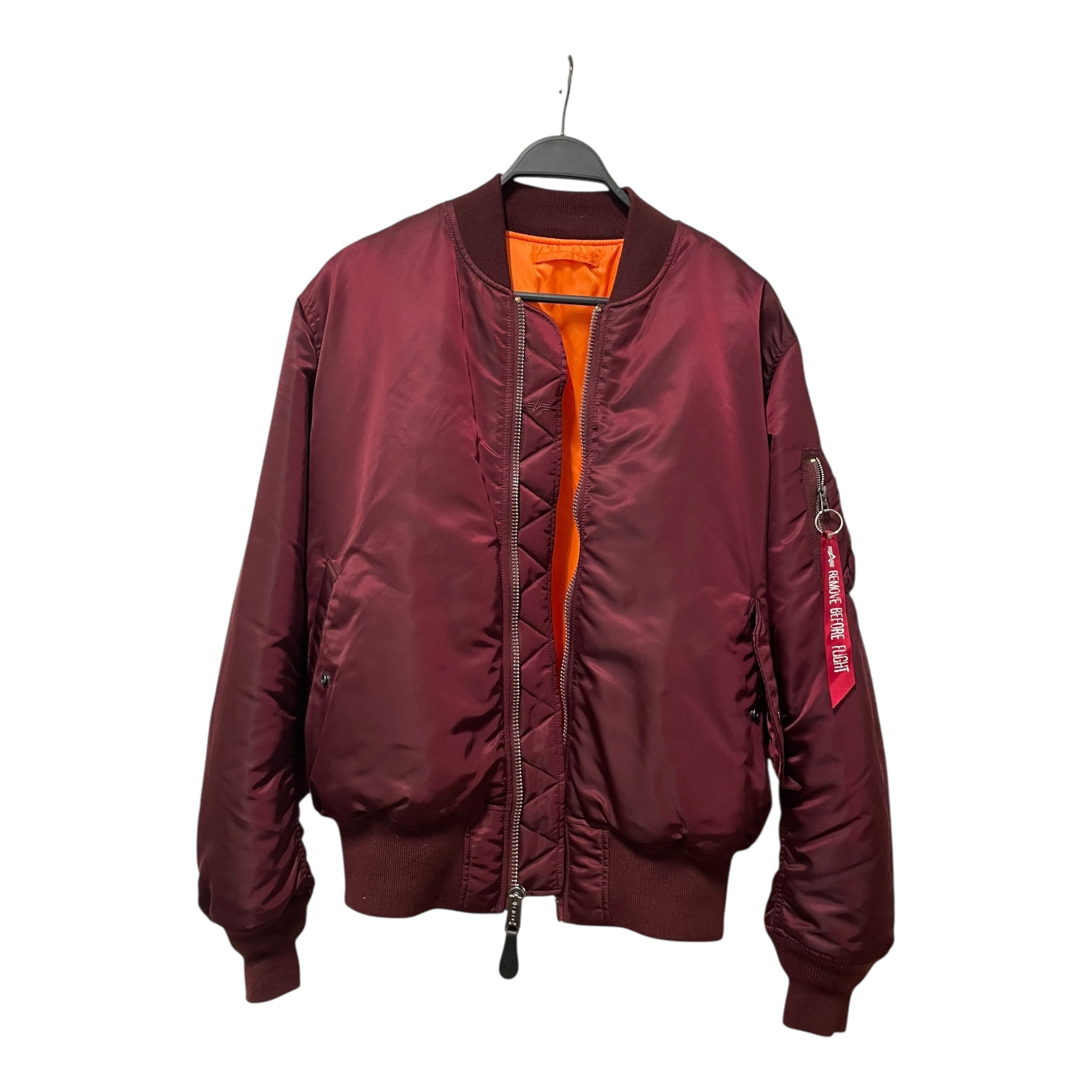 YEEZY/Flight Jkt/L/Nylon/RED/SAINT PABLO view 1