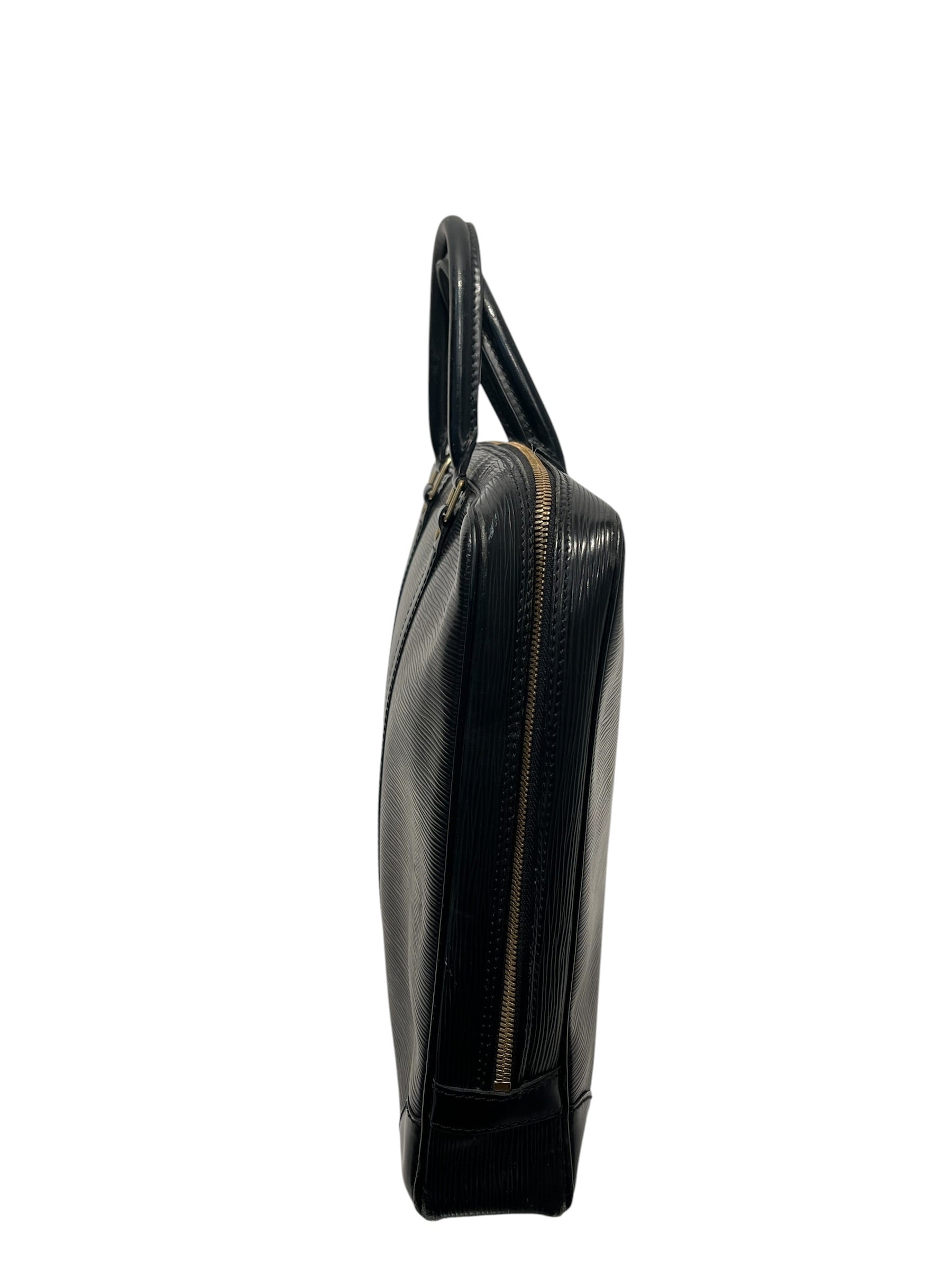 LOUIS VUITTON/Hand Bag/Leather/BLK/EPI LEATHER view 2