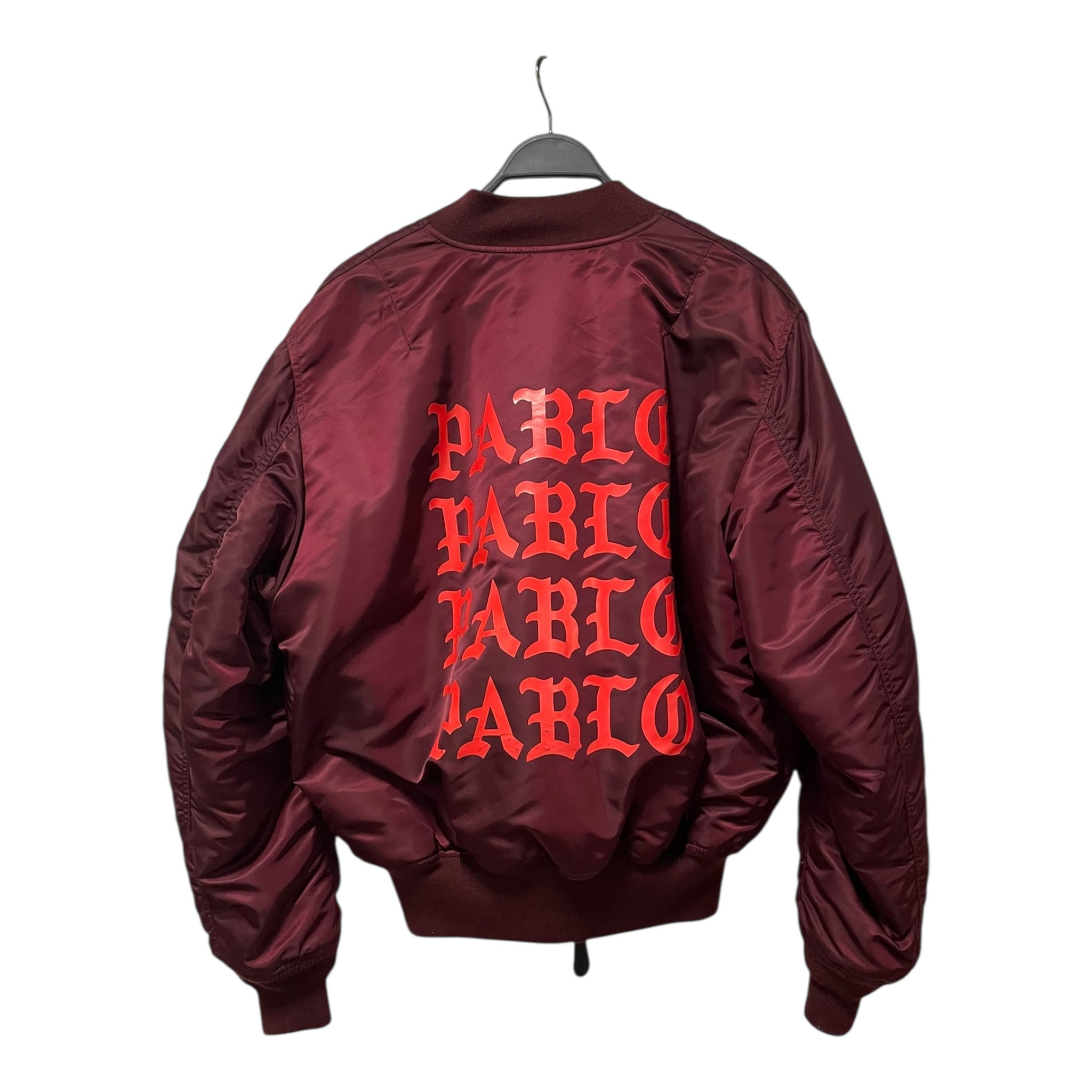 YEEZY/Flight Jkt/L/Nylon/RED/SAINT PABLO view 2