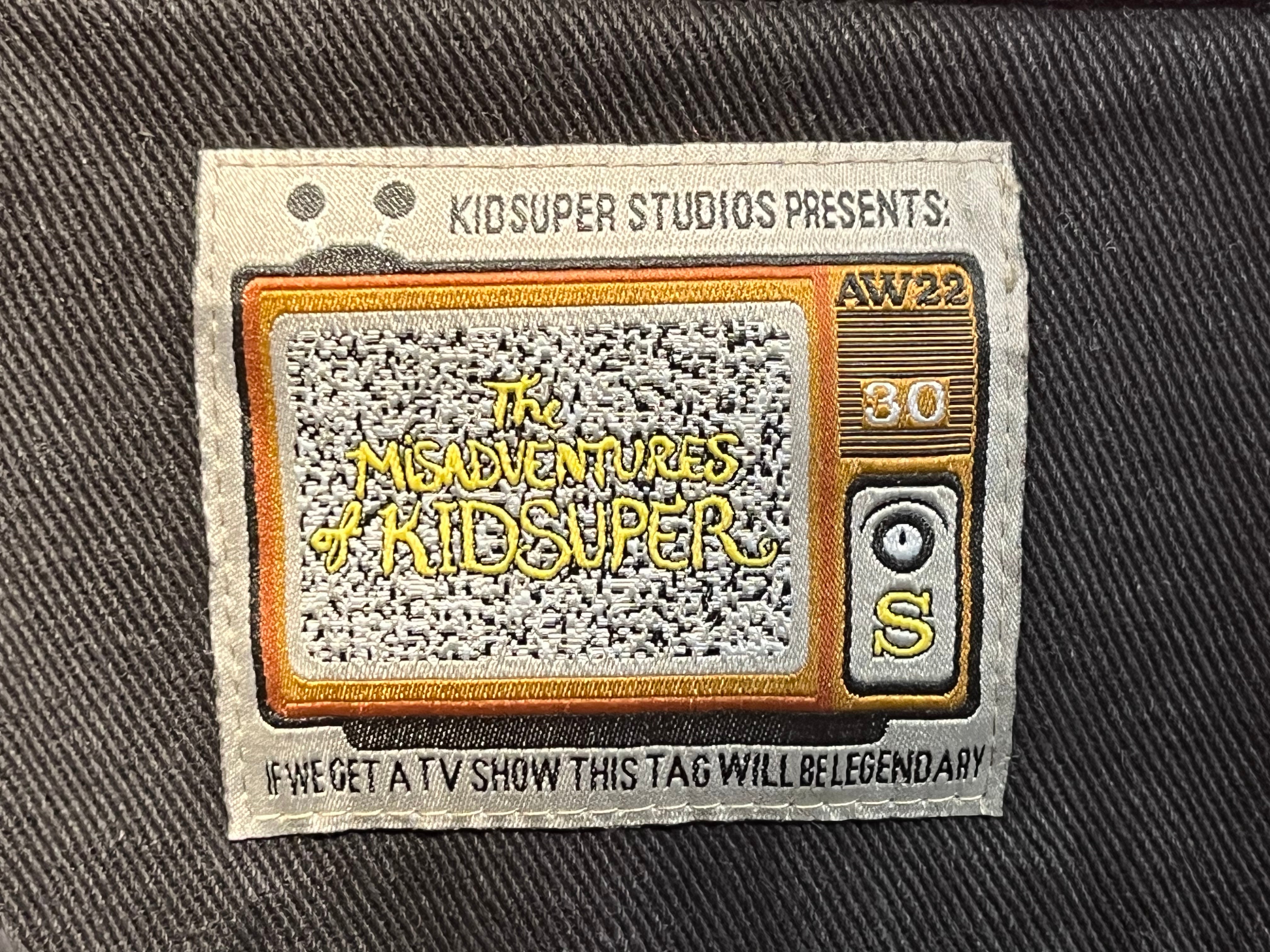 KIDSUPER STUDIOS/LS Shirt/M/Cotton/BLK/ view 3