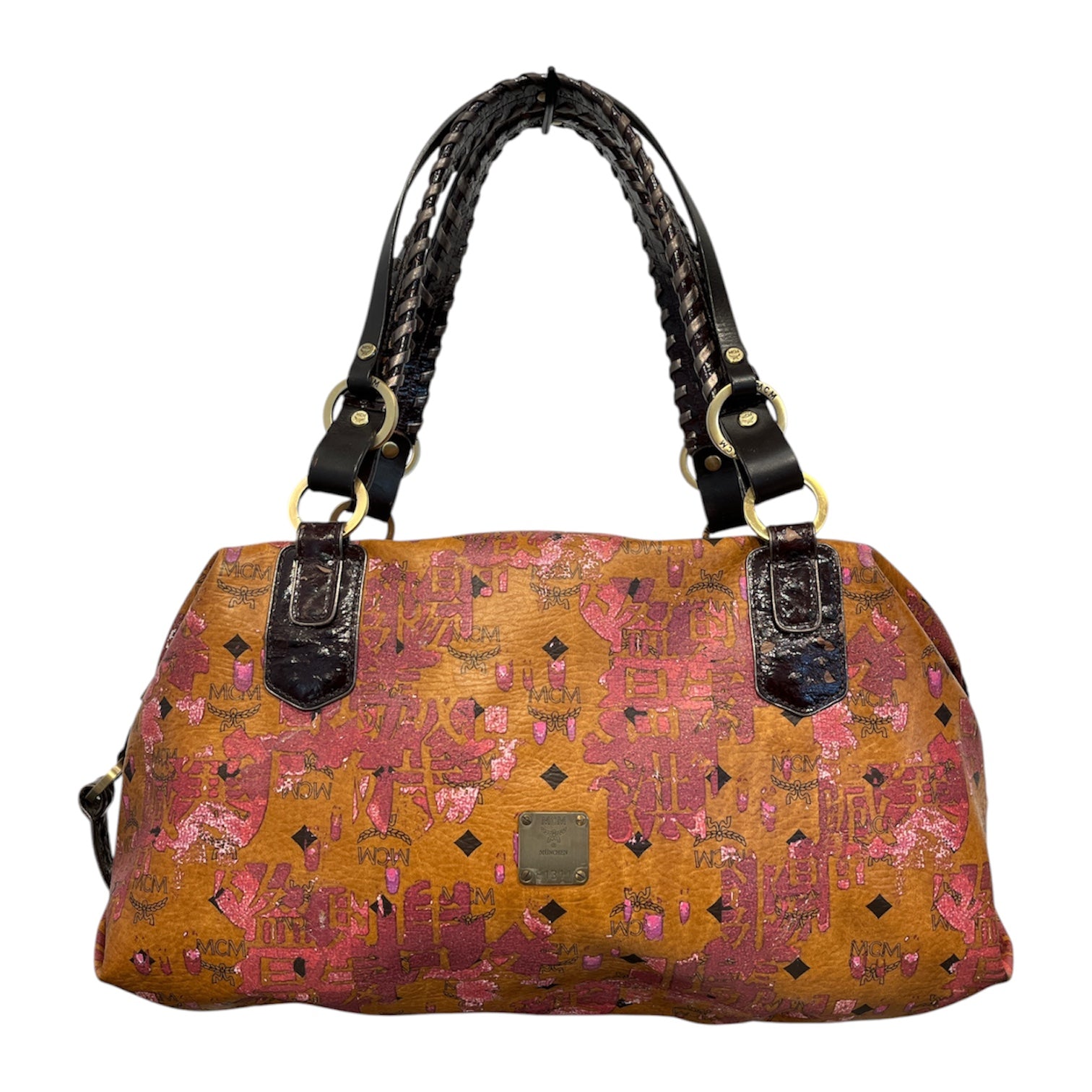 MCM/Hand Bag/Graphic/Leather/CML/PINK GRAPHIC MONOGRAM BAG view 1