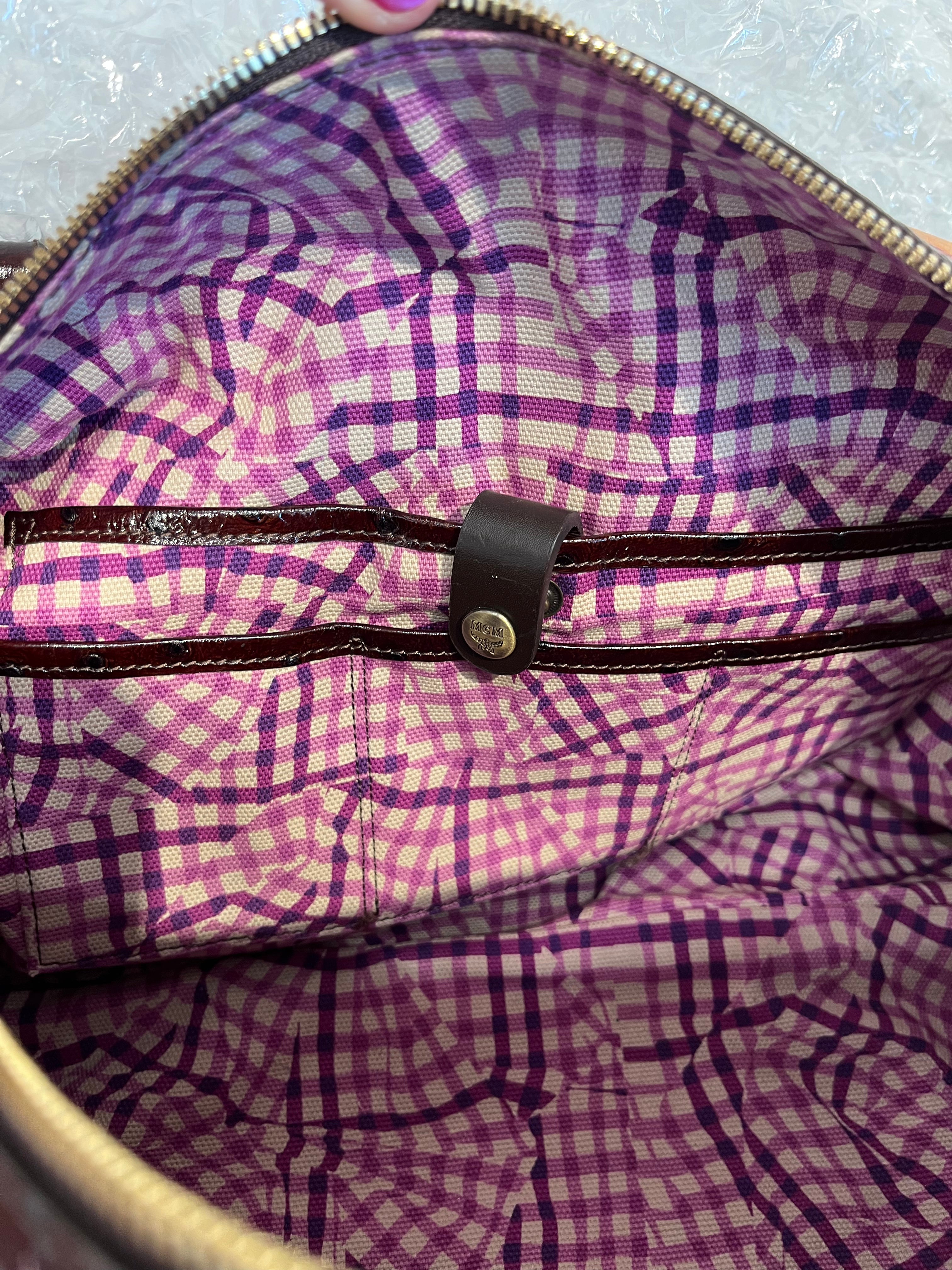 MCM/Hand Bag/Graphic/Leather/CML/PINK GRAPHIC MONOGRAM BAG view 4