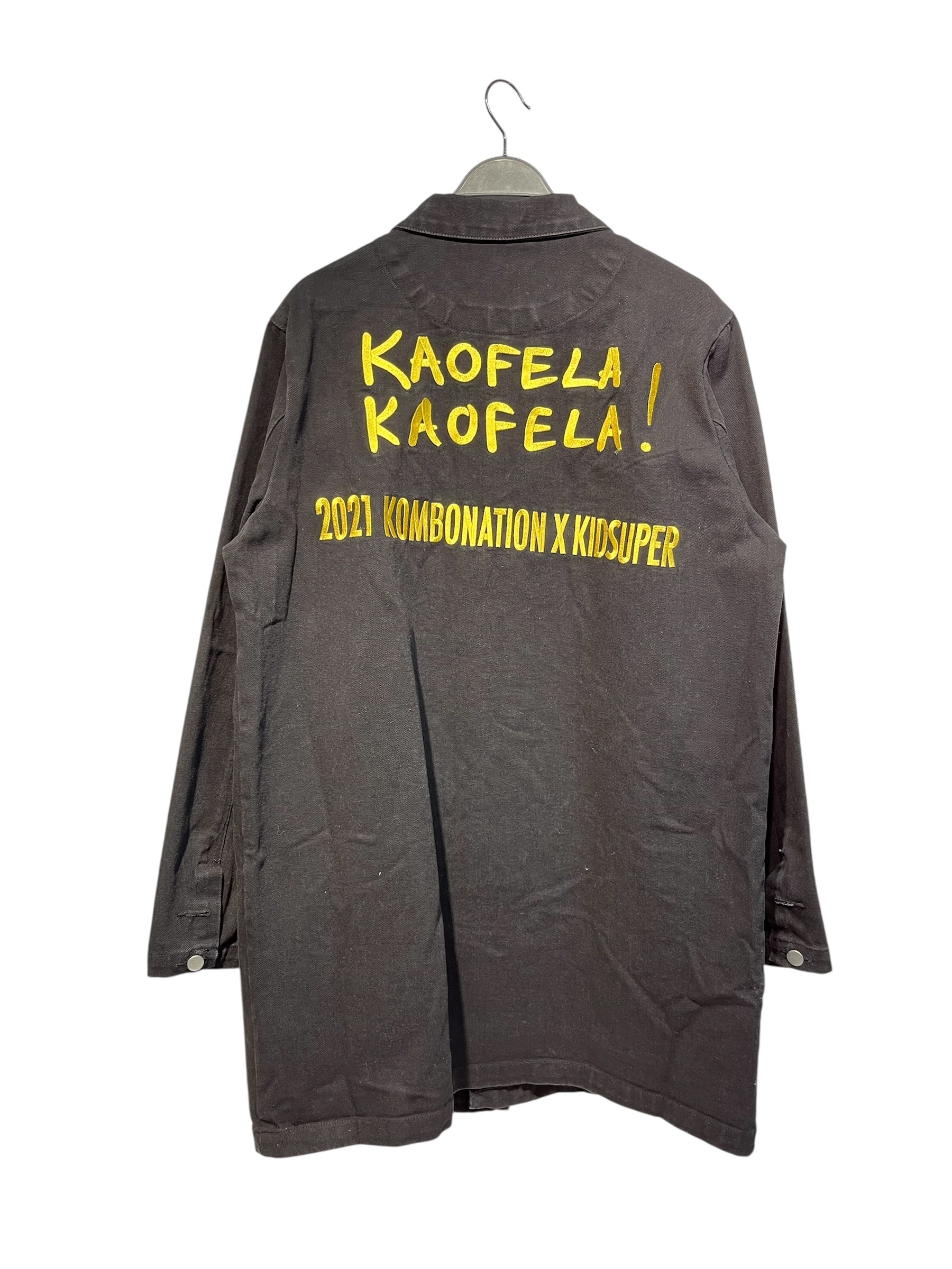 KIDSUPER STUDIOS/LS Shirt/M/Cotton/BLK/ view 2