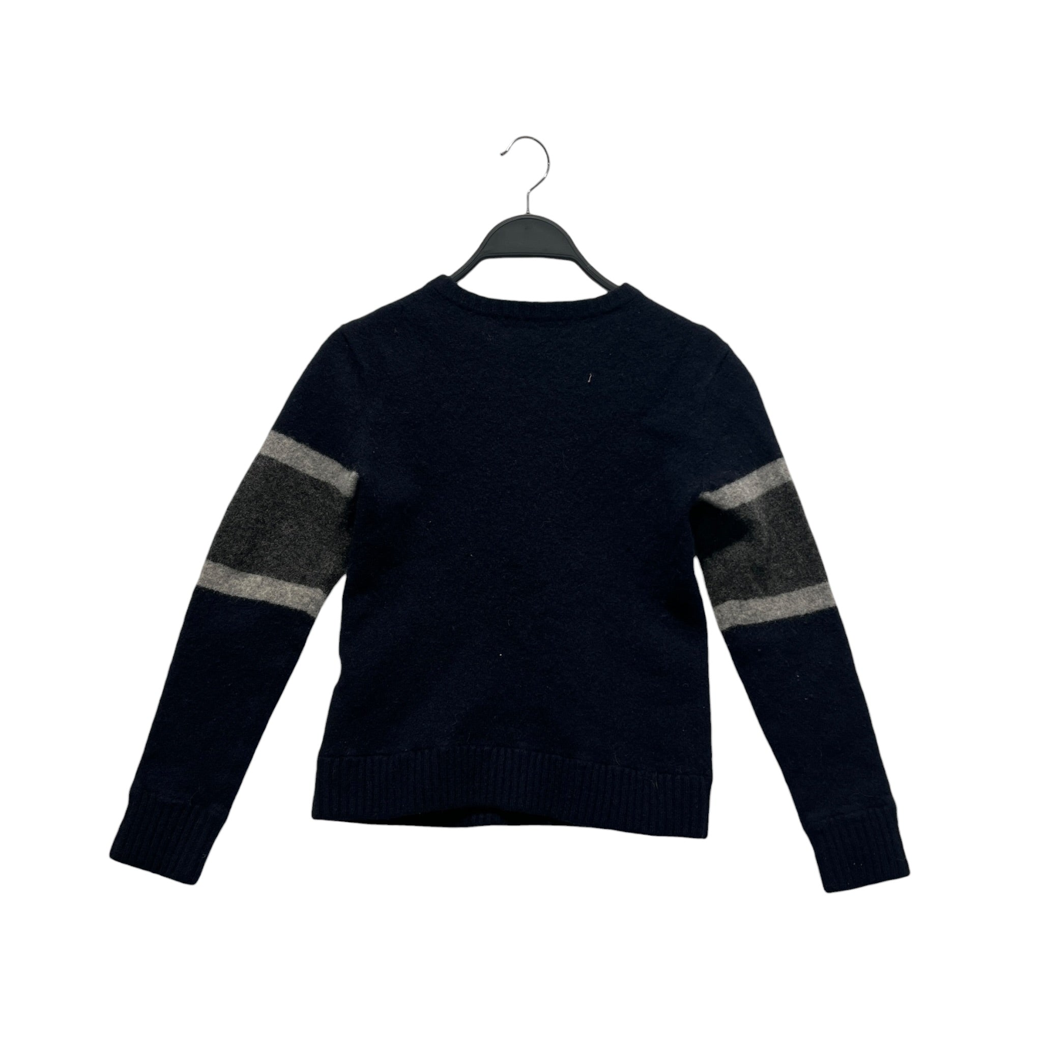 HYSTERIC GLAMOUR/Sweater/M/Wool/NVY/75 NAVY & GREY SWEATER view 2