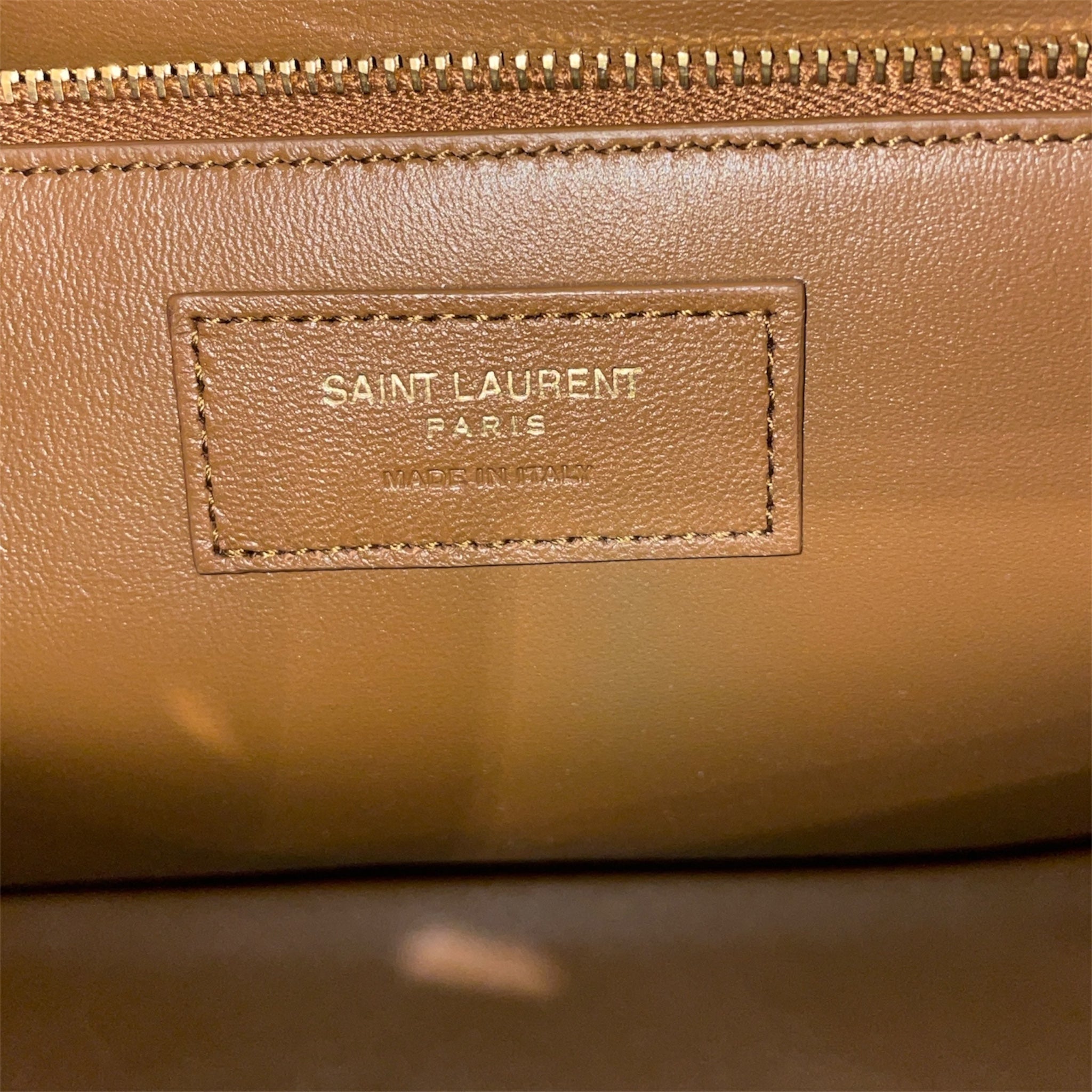 SAINT LAURENT/Hand Bag/Leather/BRW/Manhattan 2023 view 6