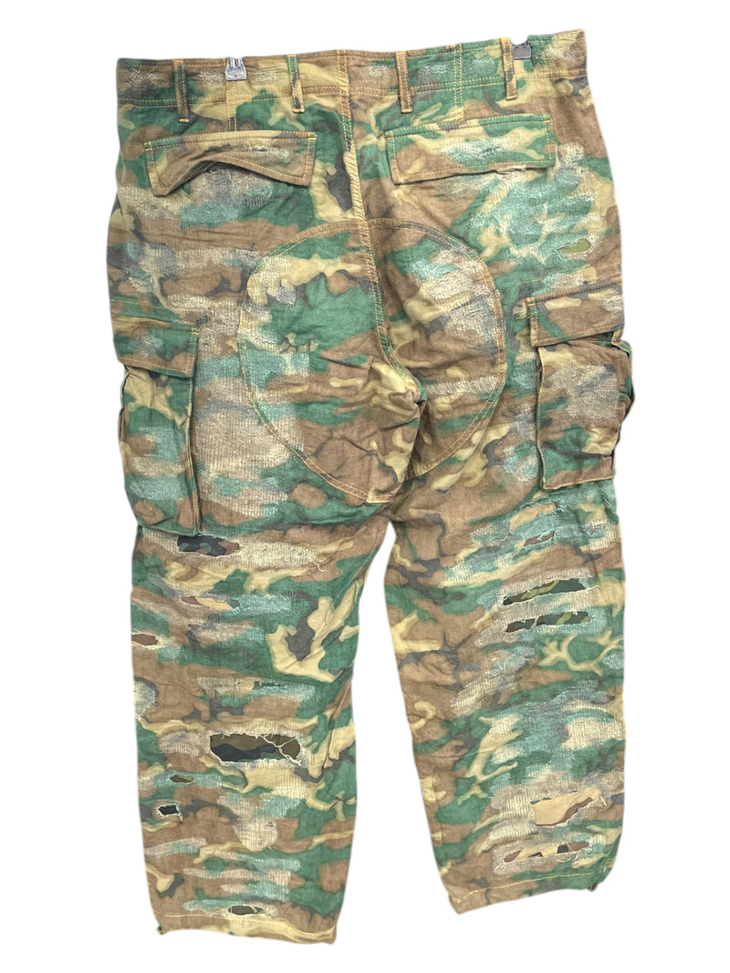 GIVENCHY/Pants/38/Cotton/GRN/Camouflage/CARGO