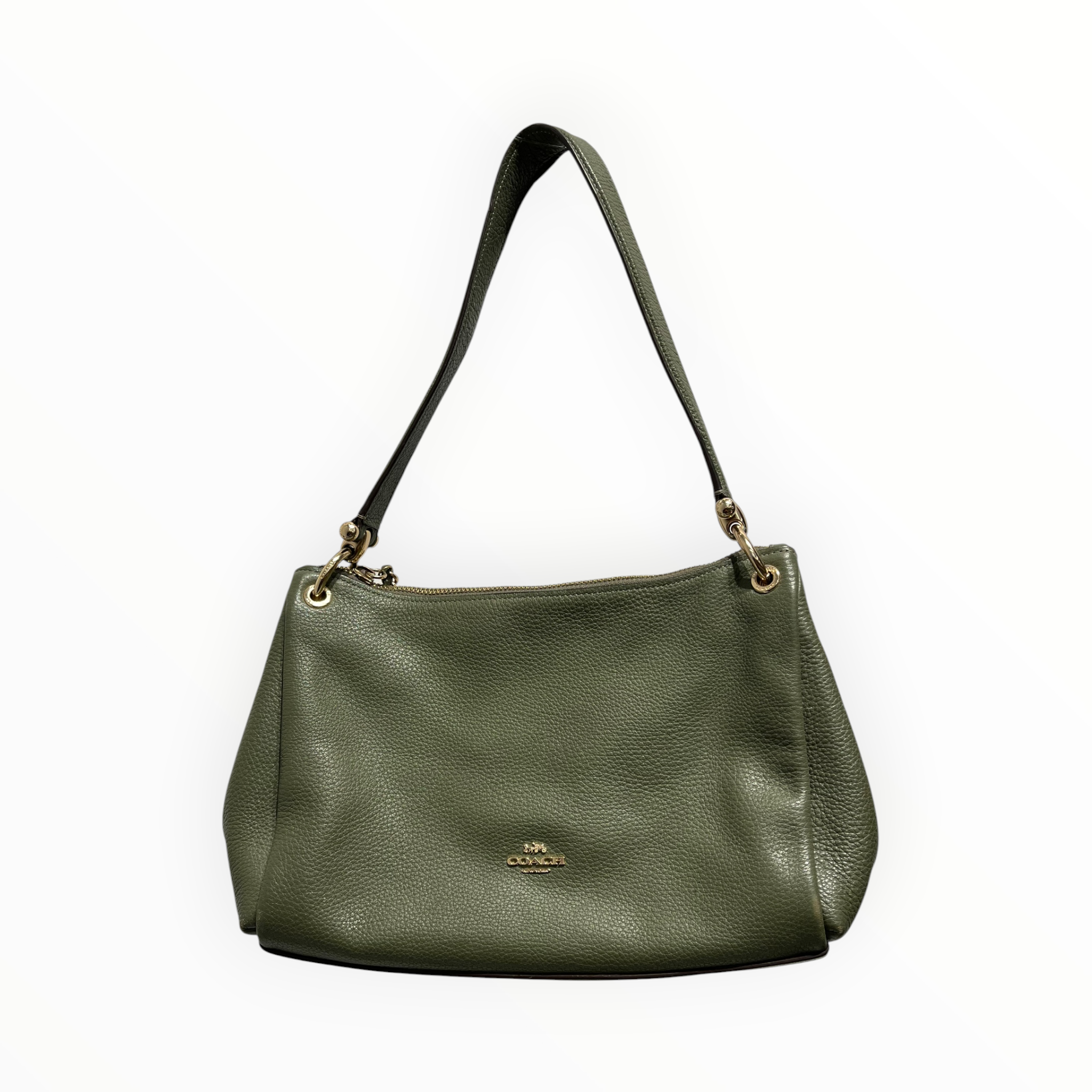COACH/Bag/Leather/GRN/Signature