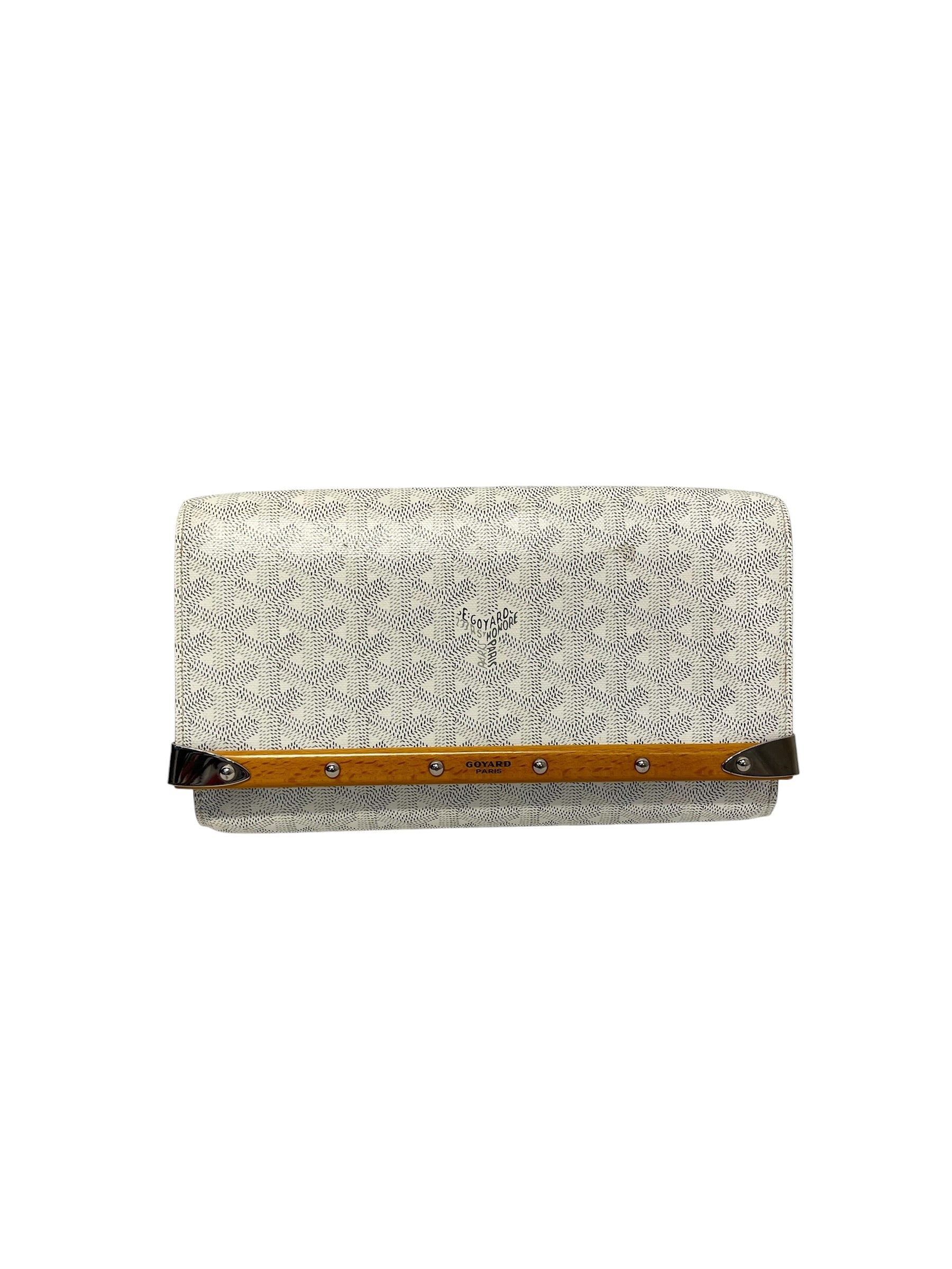 GOYARD/Clutch Bag/Monogram/Leather/WHT/ATS020191 view 1