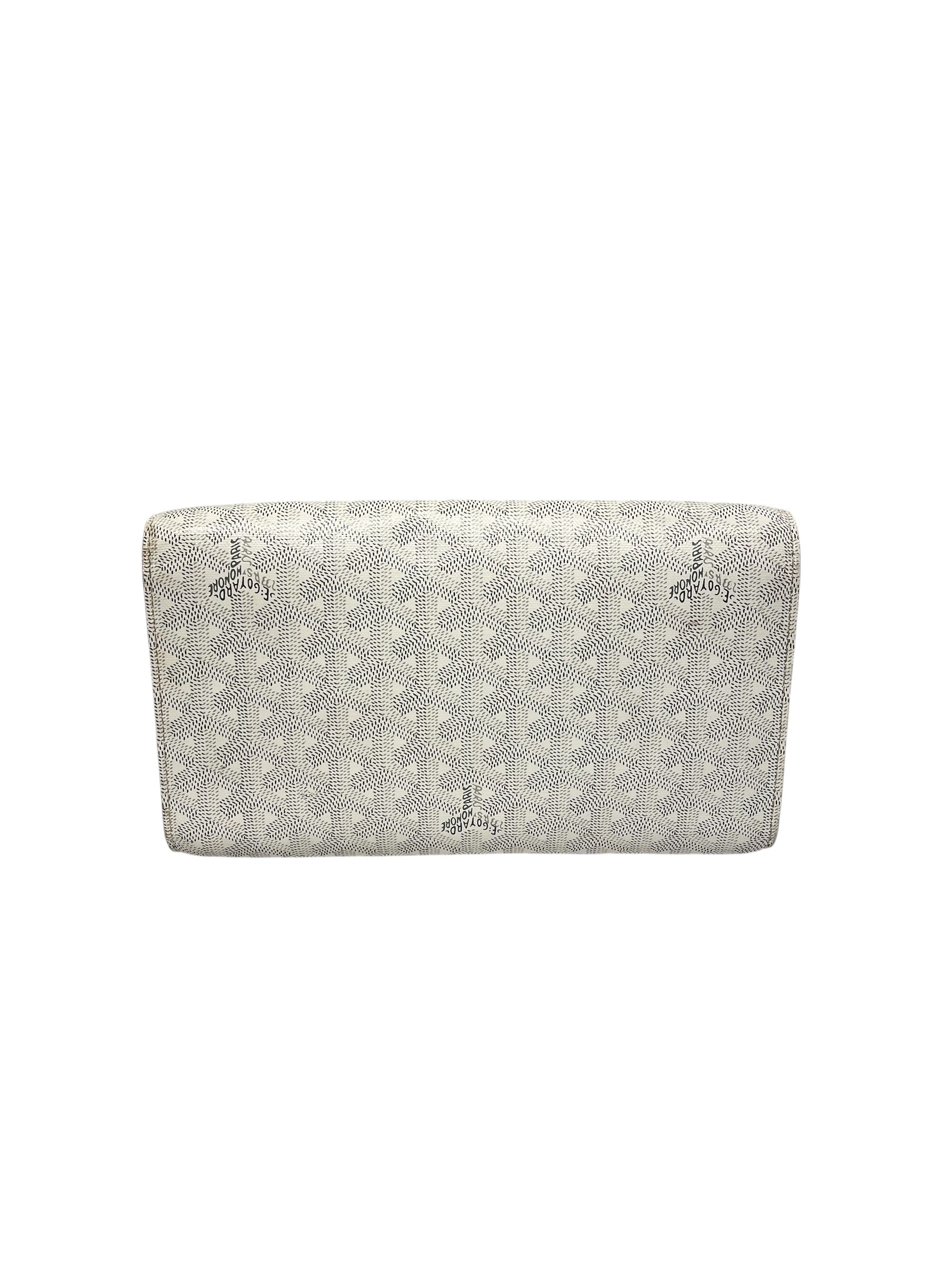 GOYARD/Clutch Bag/Monogram/Leather/WHT/ATS020191 view 3