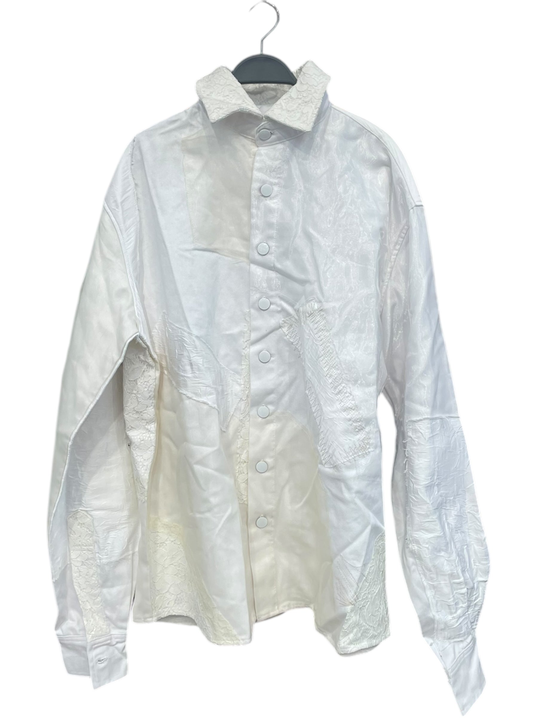 WHO DECIDES WAR/Jacket/S/WHT/lacey jacket view 1
