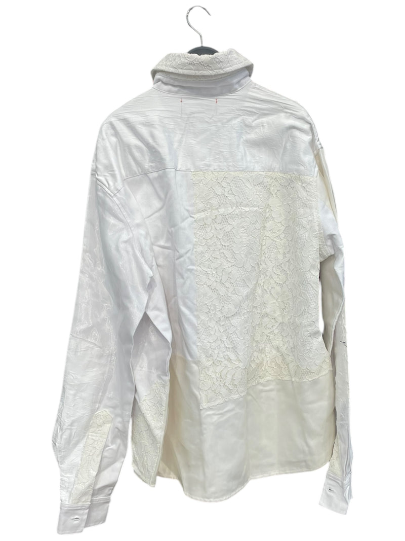 WHO DECIDES WAR/Jacket/S/WHT/lacey jacket