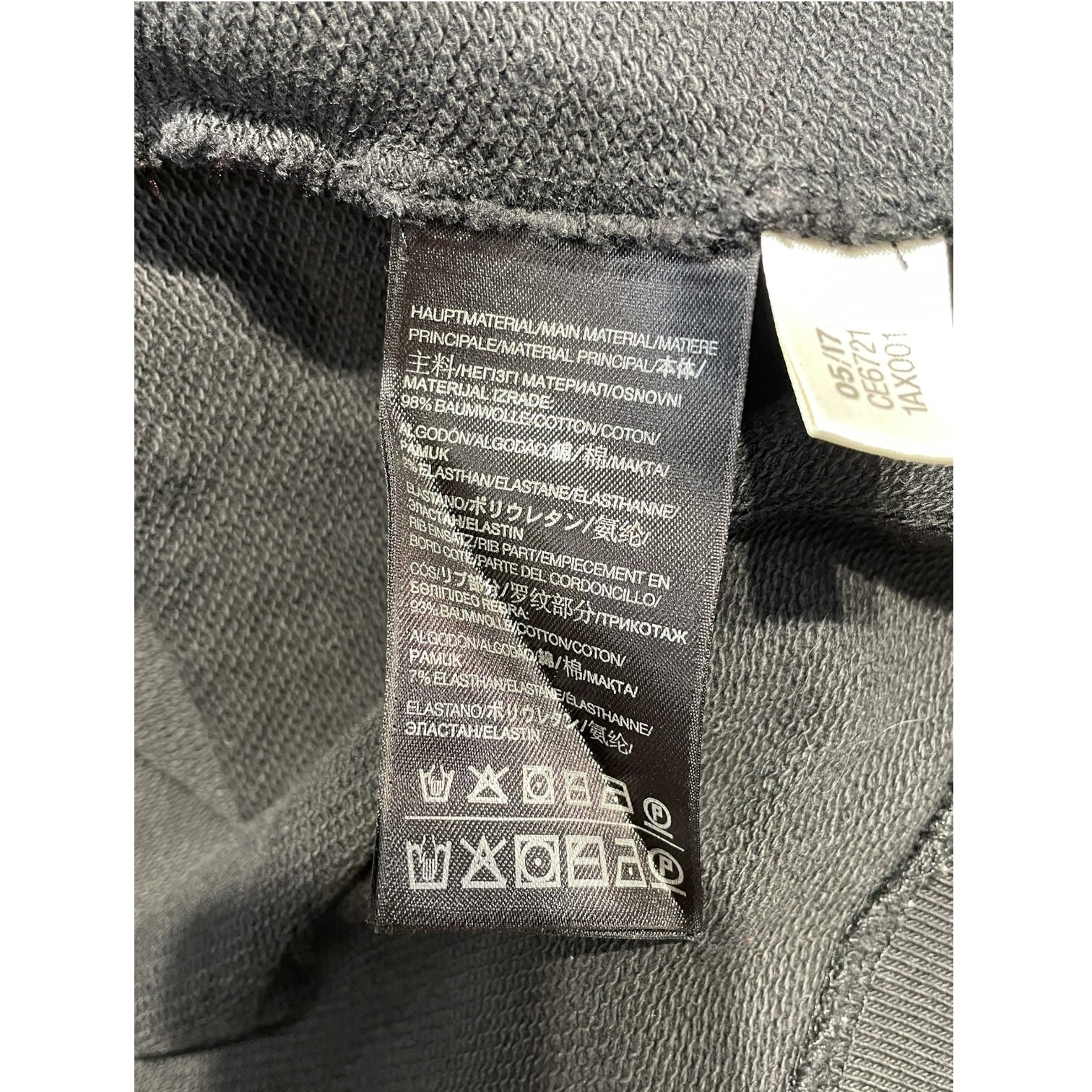 Y-3/Sweater/L/Cotton/BLK/Oversize/Y-3 CREWNECK SWEATSHIRT view 4