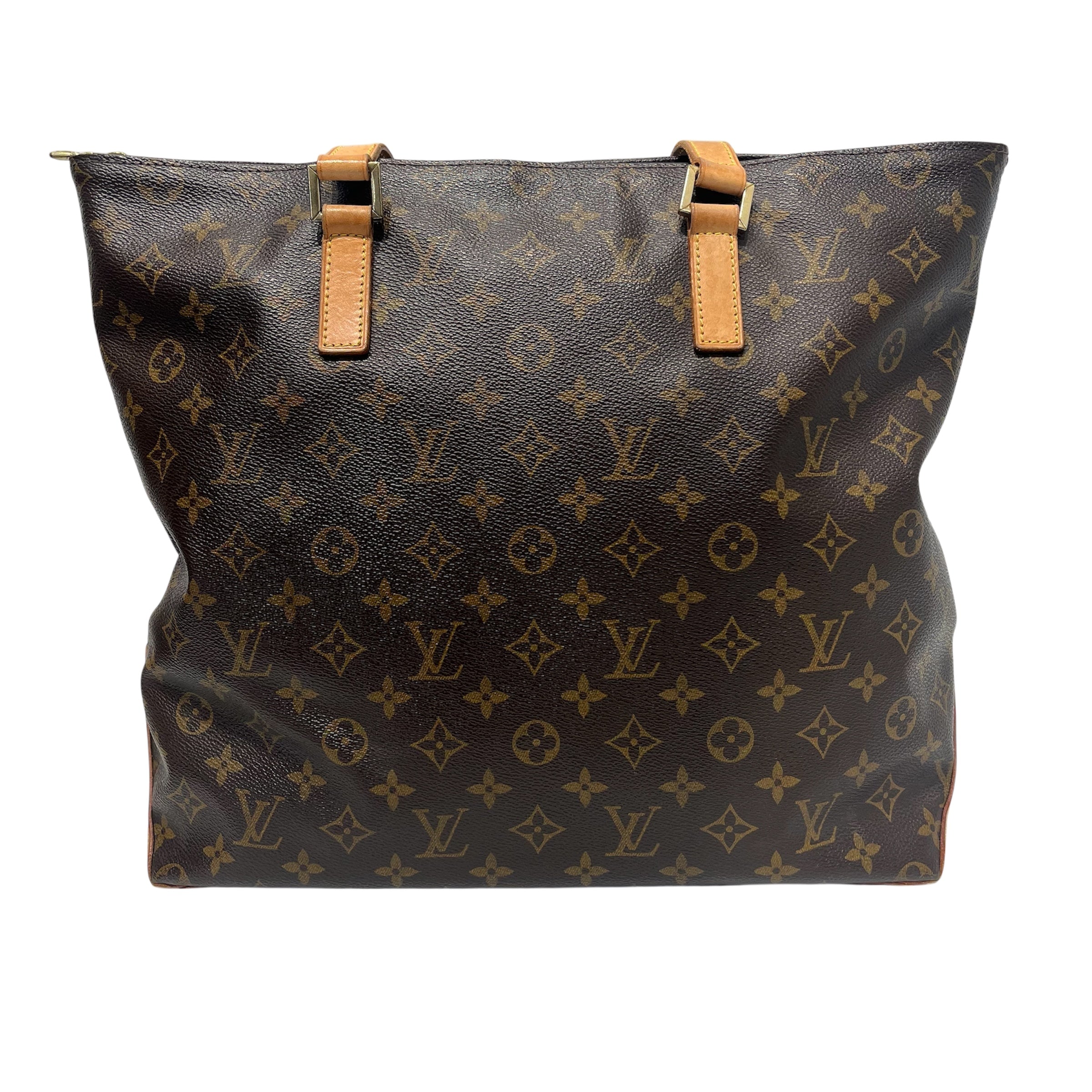 LOUIS VUITTON/Tote Bag/Monogram/Leather/BRW/HIPPO view 1
