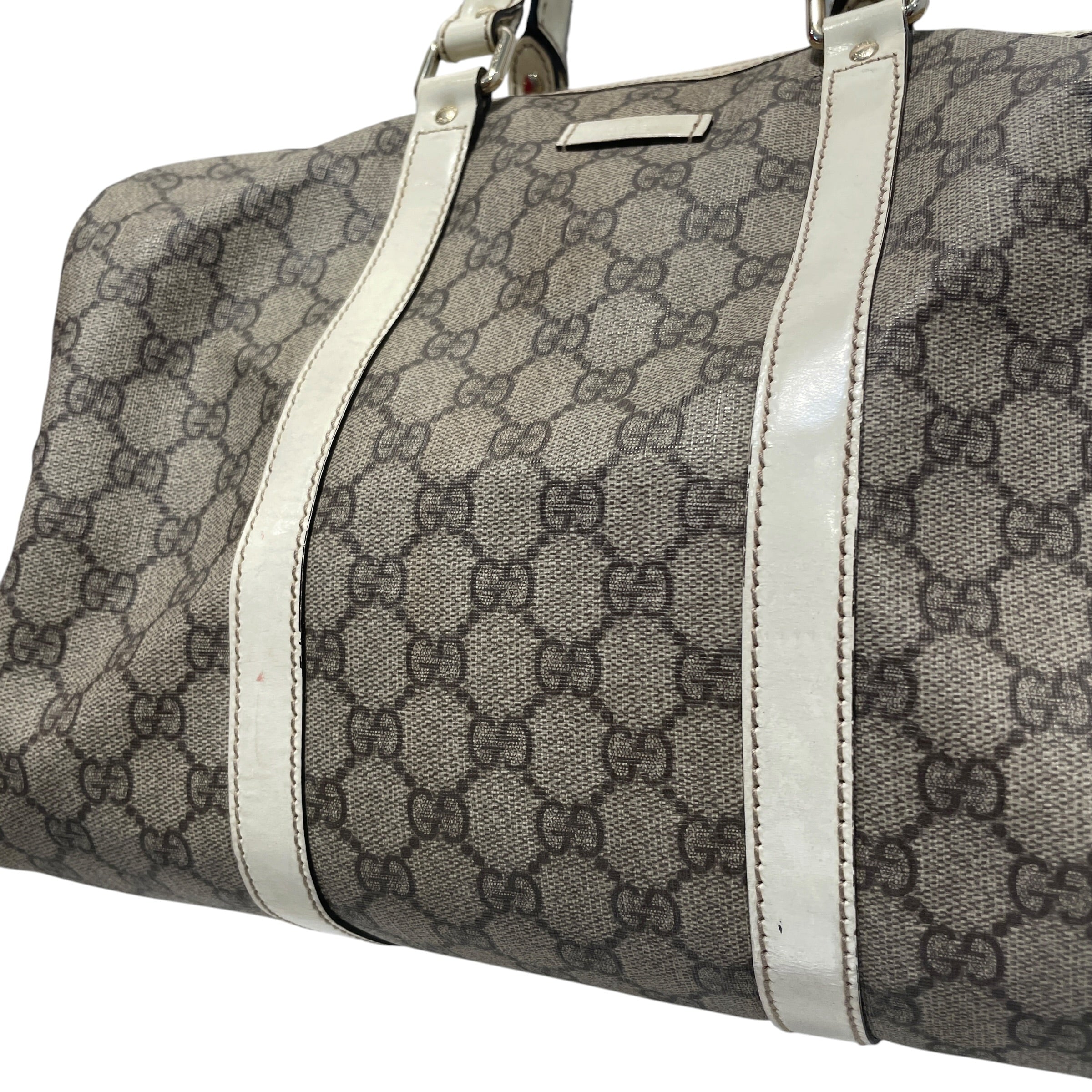 GUCCI/Hand Bag/Monogram/Leather/CRM/Beige GG Supreme Joy Bag view 4