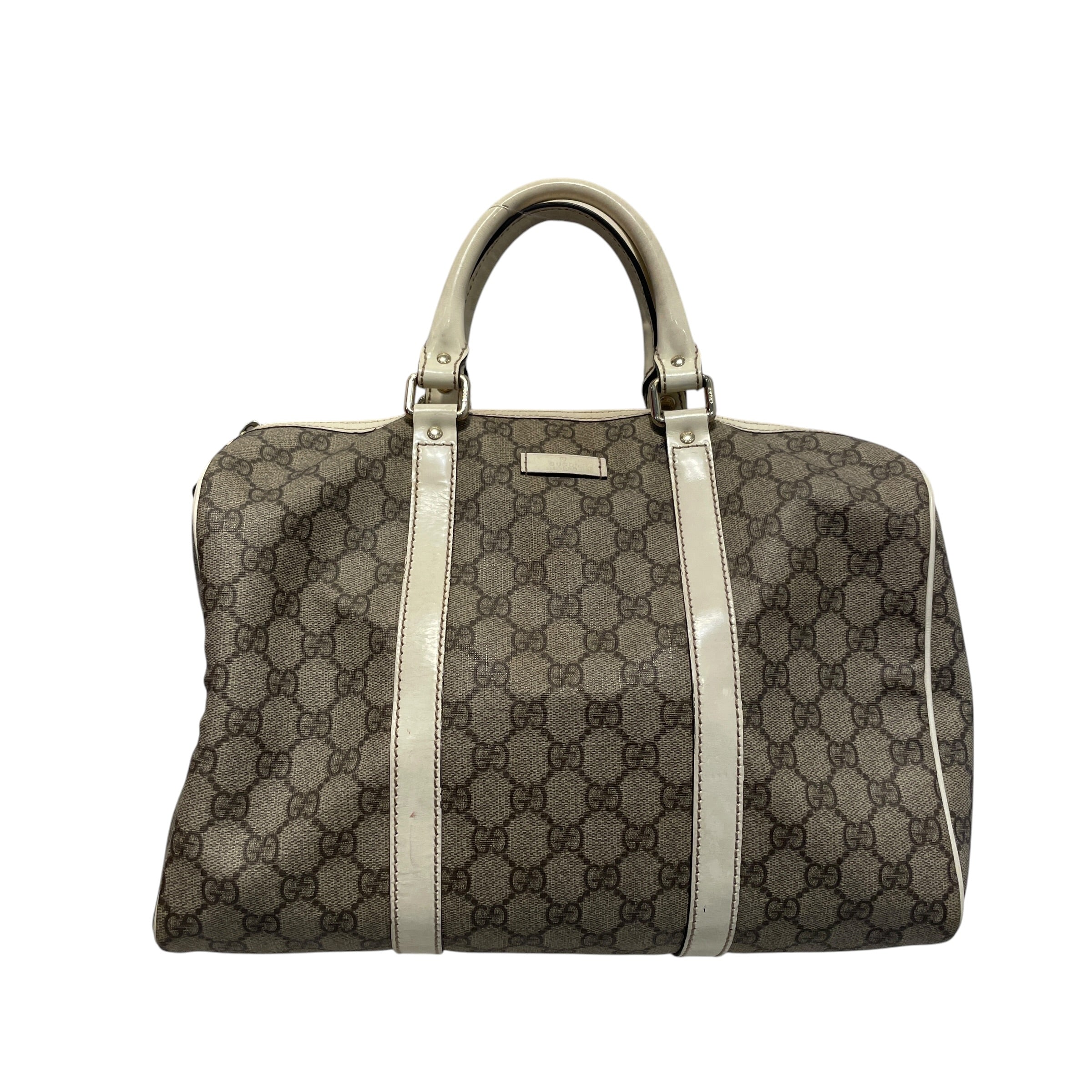 GUCCI/Hand Bag/Monogram/Leather/CRM/Beige GG Supreme Joy Bag view 1