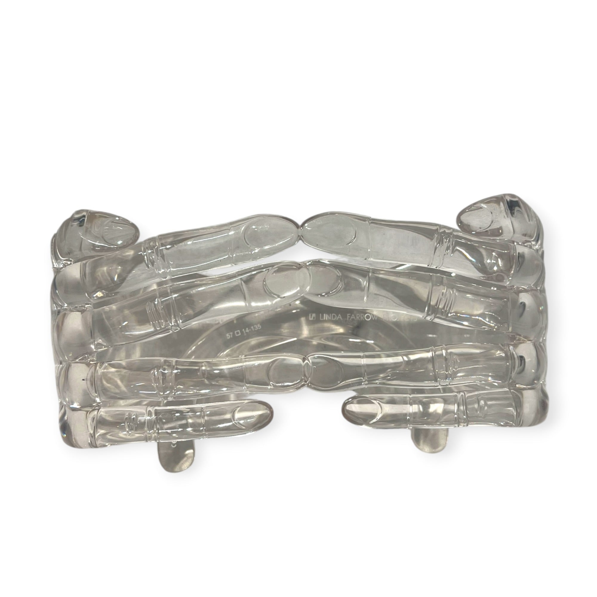 JEREMY SCOTT/Sunglasses/Plastic/CLR/M's/CLEAR ACETATE HAND FRAMES view 5