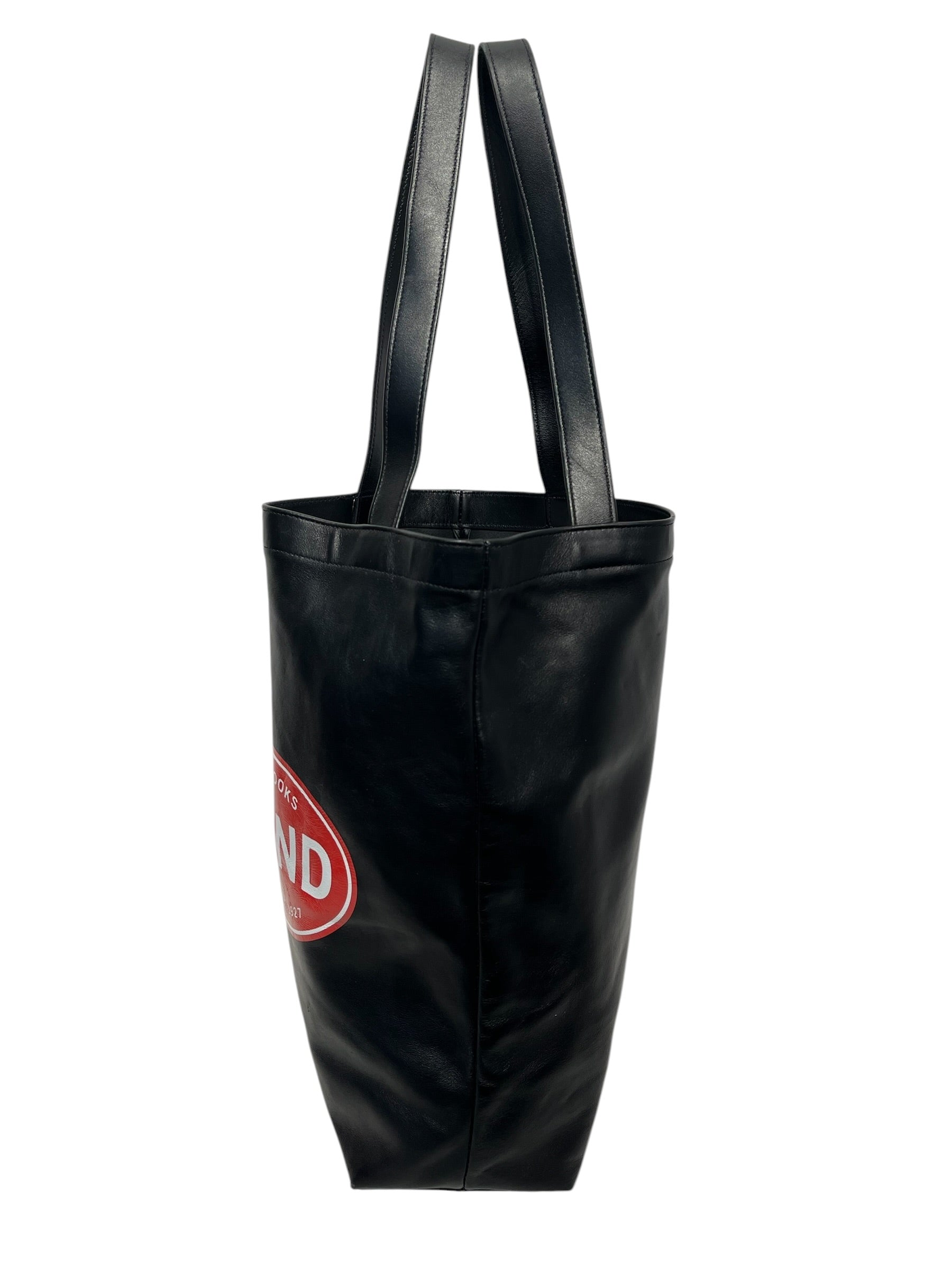 BOTTEGA VENETA/Tote Bag/Leather/BLK/STRAND view 2