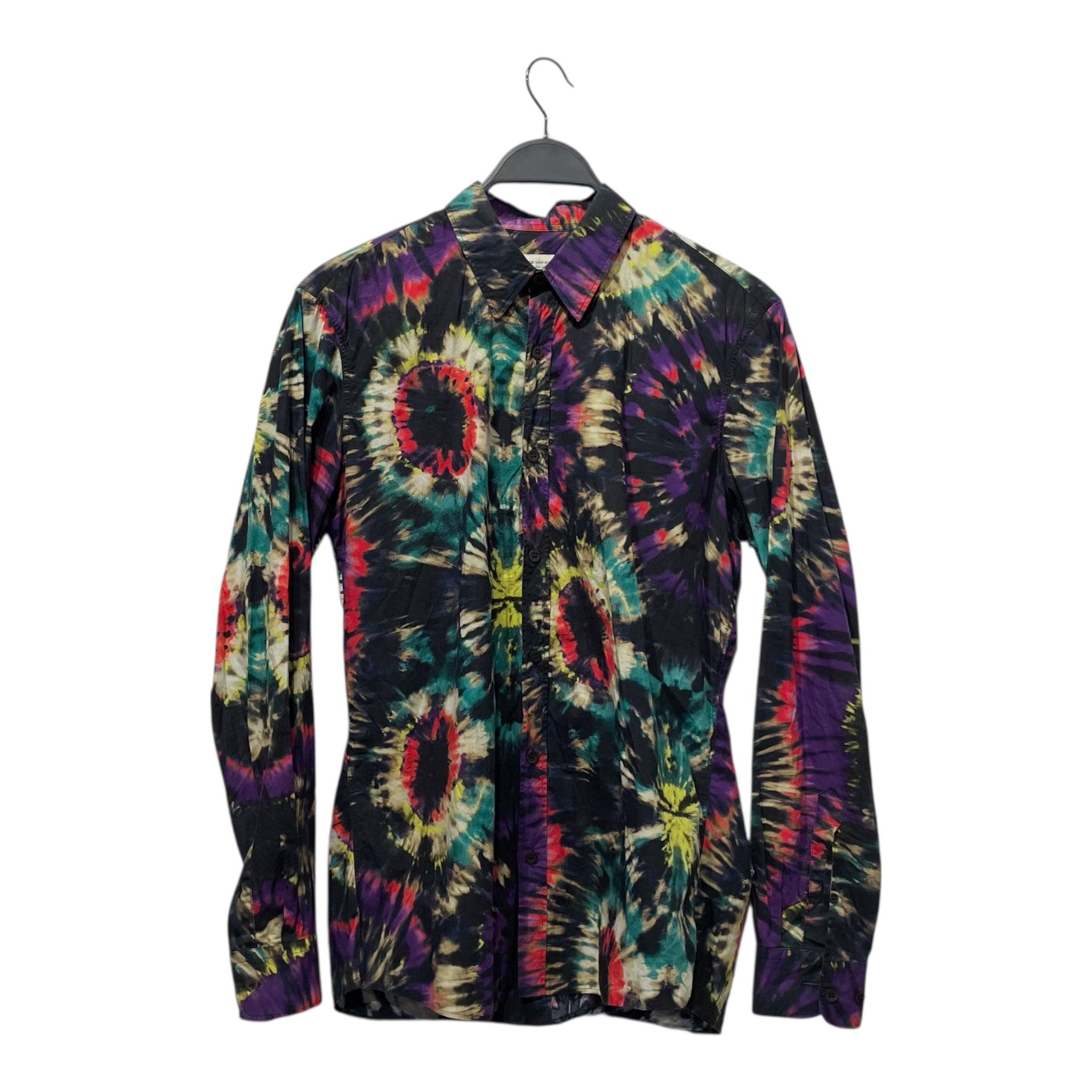 DRIES VAN NOTEN/LS Shirt/50/Cotton/MLT/All Over Print/TIE DYE view 1