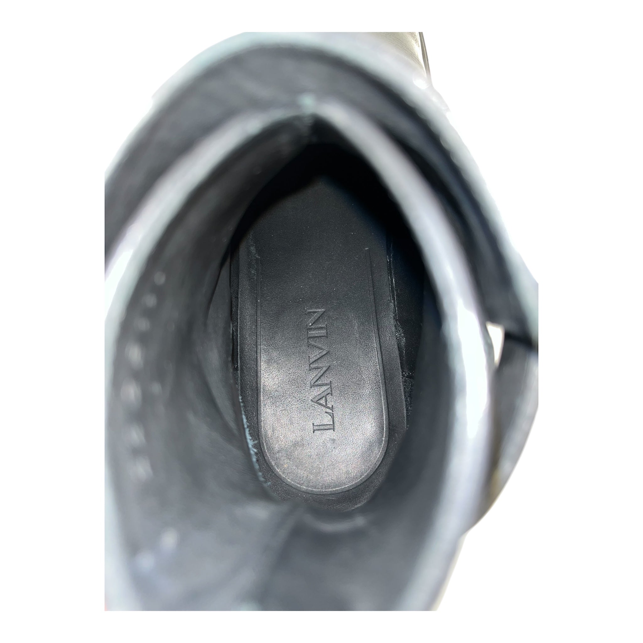 LANVIN/Biker Boots/Leather/BLK/ view 3