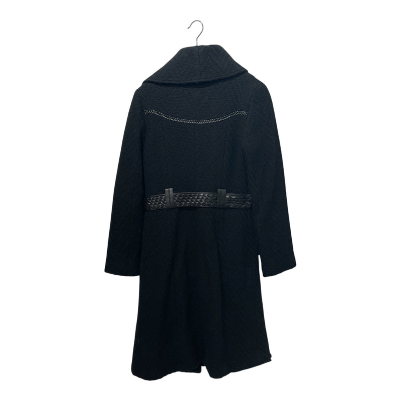 MACKAGE/Coat/XS/Wool/BLK/LEATHER POCKETS